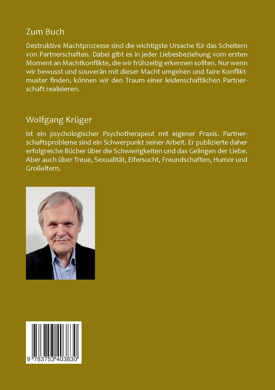Rückseitencover Macht und Leidenschaft in der Liebe