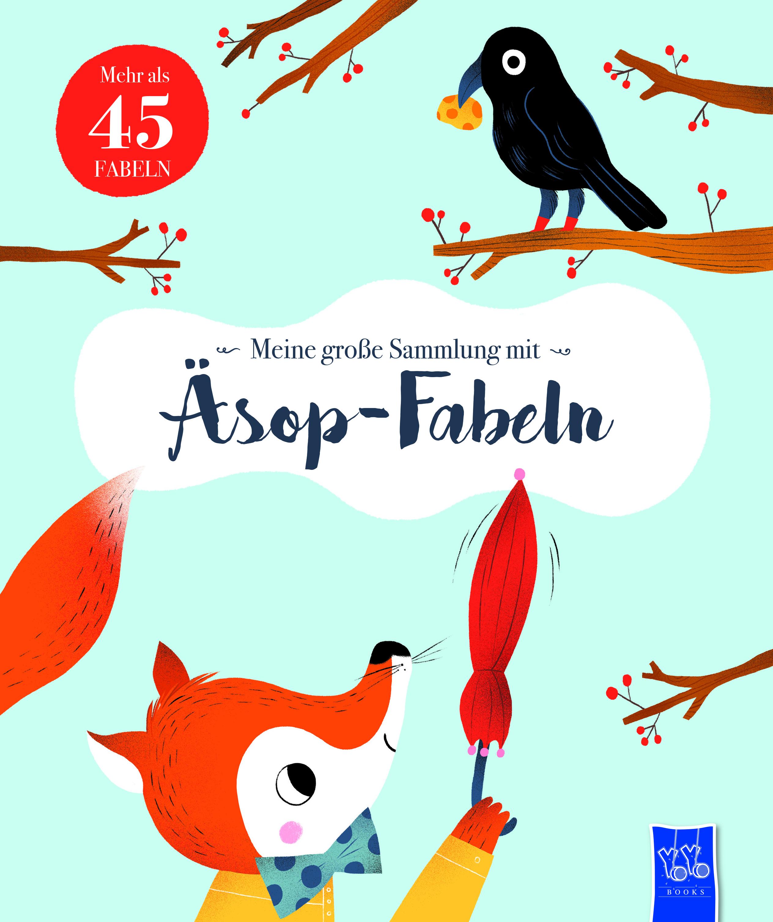 Vorderes Coverbild Meine große Sammlung mit Äsop-Fabeln