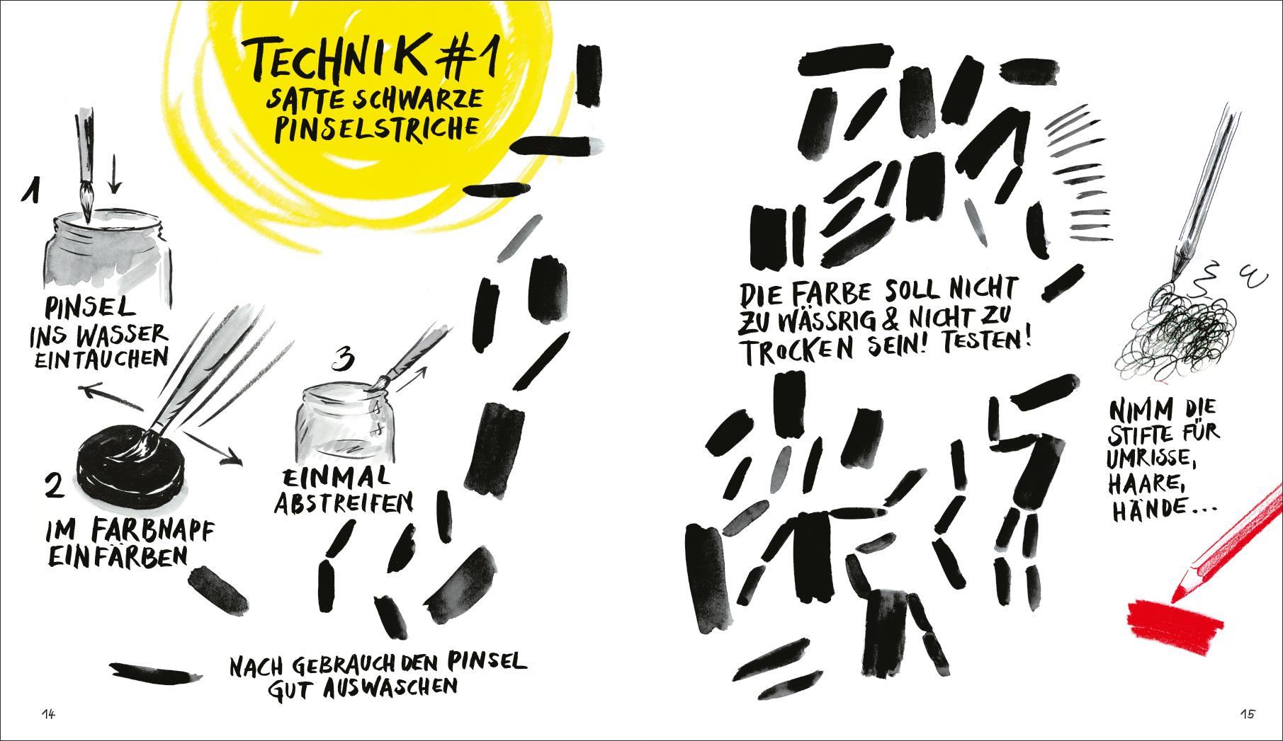 Beispielinhalt (Bild) Ich kann (nicht) zeichnen
