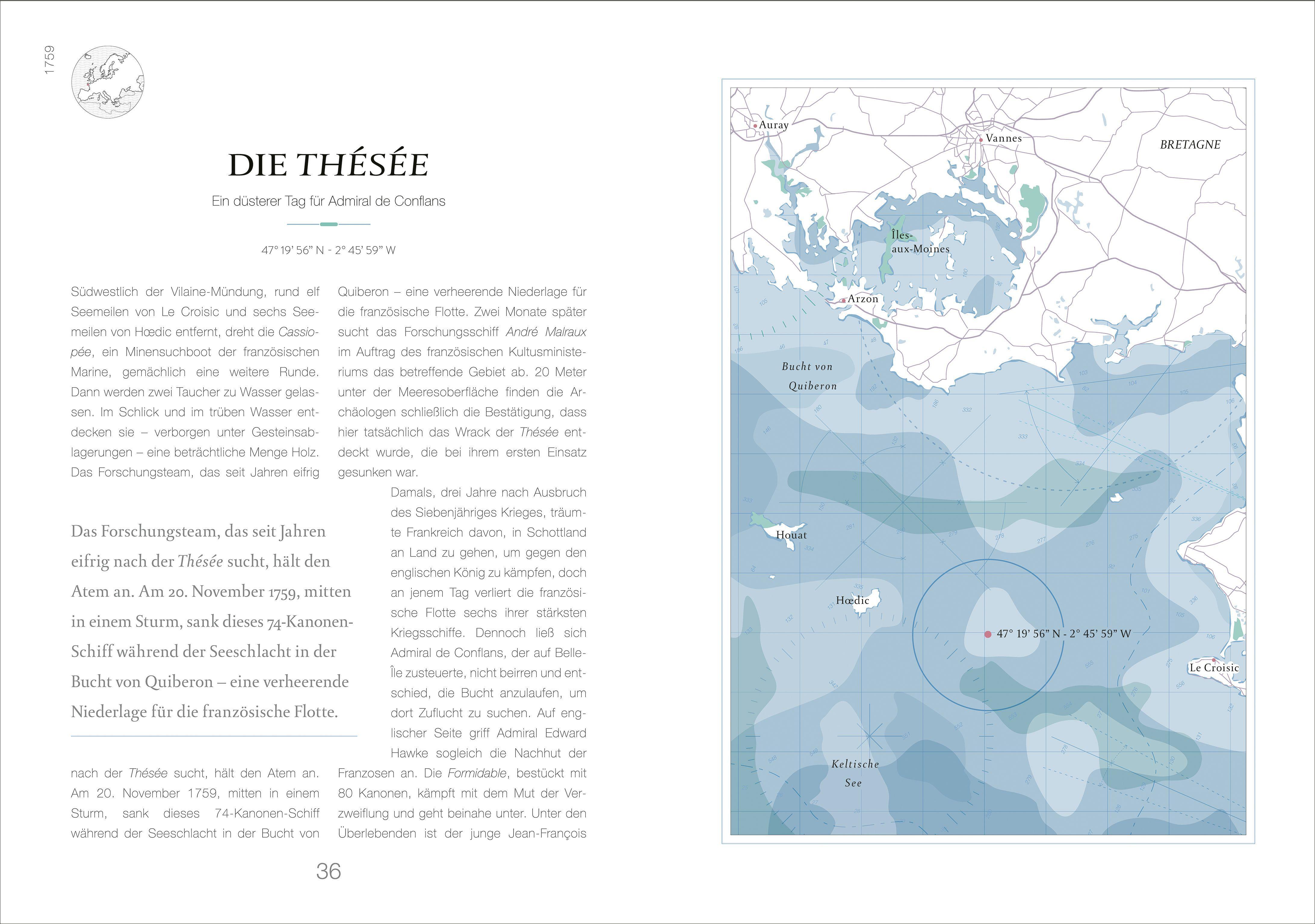 Beispielinhalt (Bild) Atlas der maritimen Geschichten und Legenden