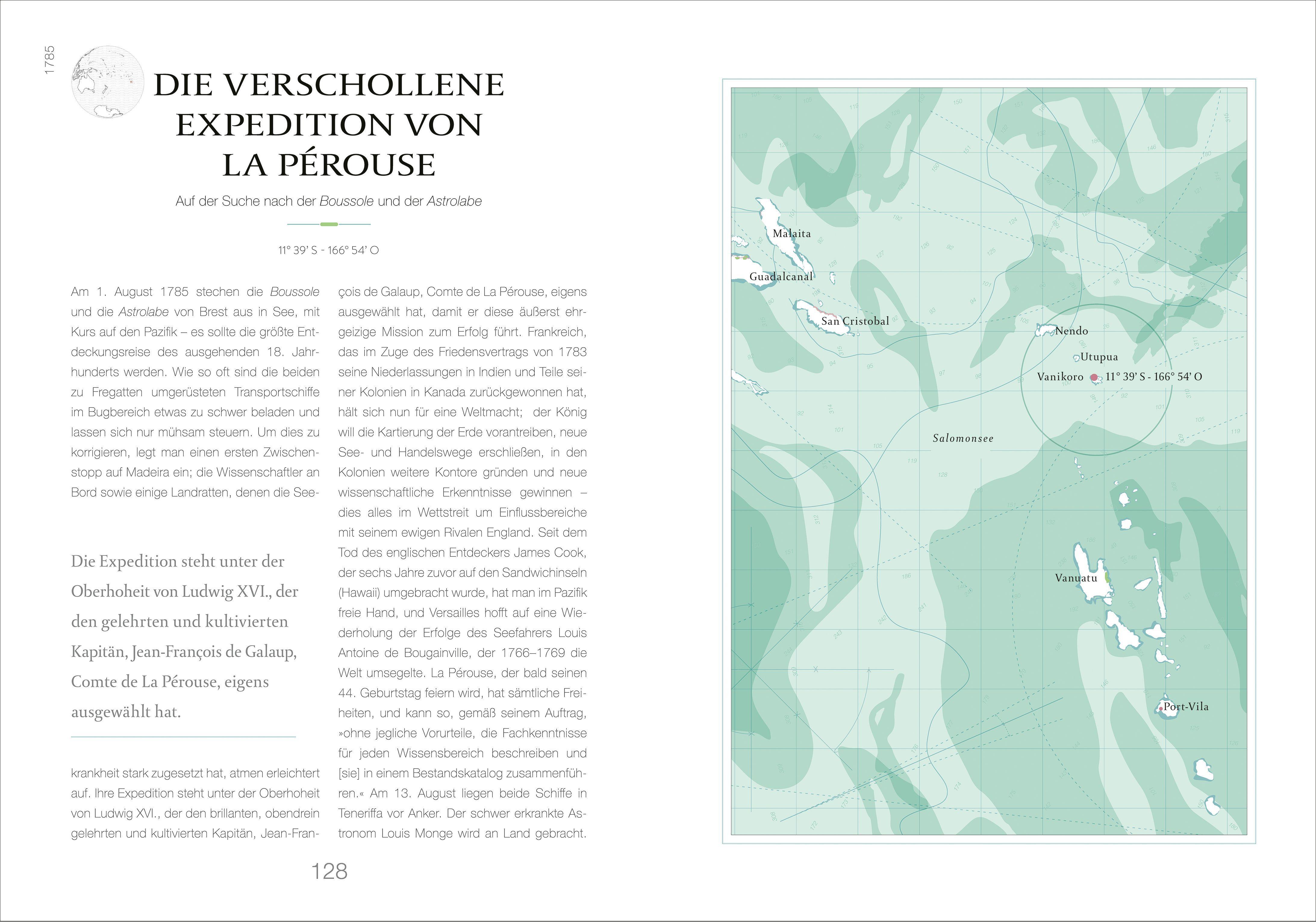 Beispielinhalt (Bild) Atlas der maritimen Geschichten und Legenden
