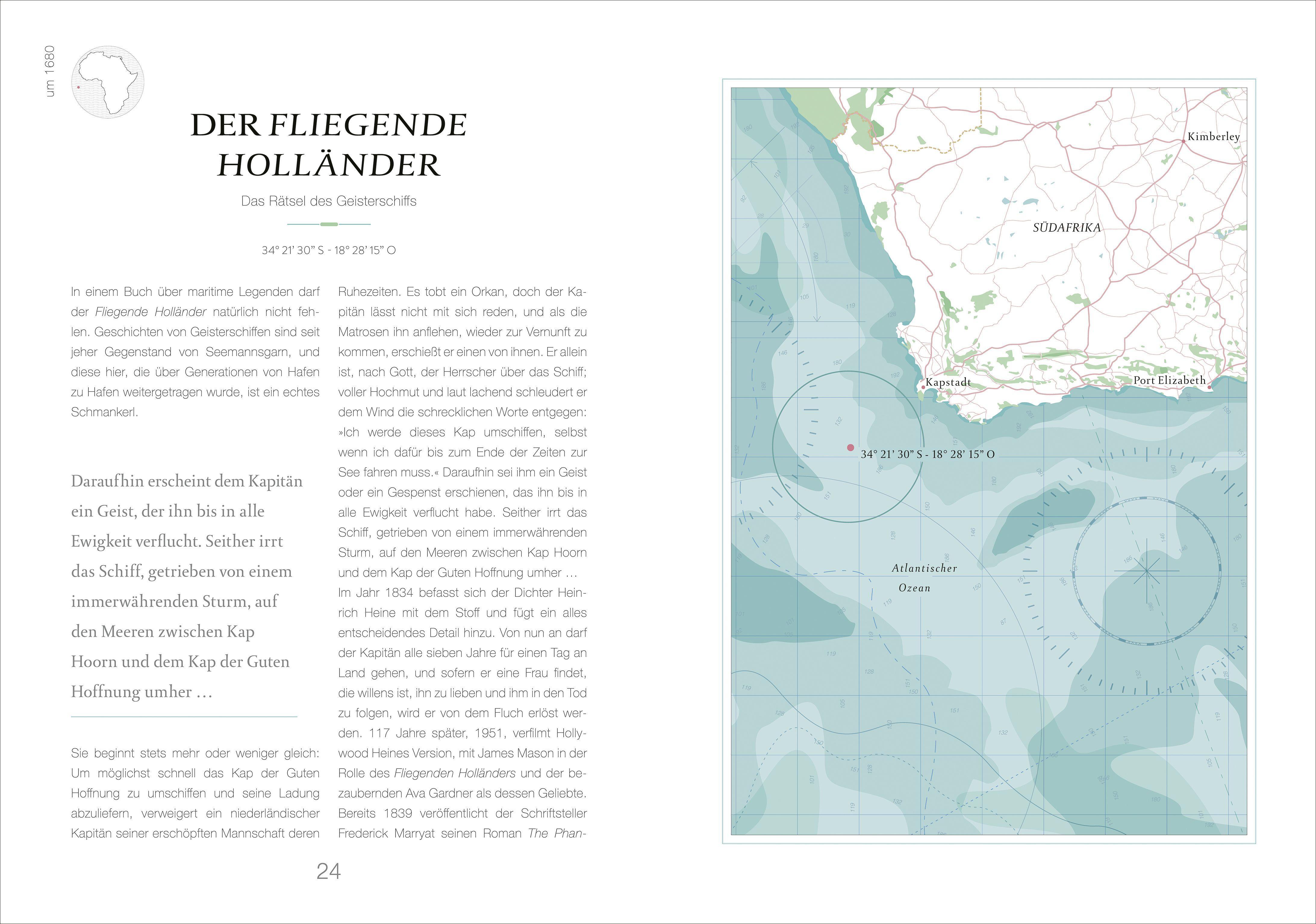 Beispielinhalt (Bild) Atlas der maritimen Geschichten und Legenden