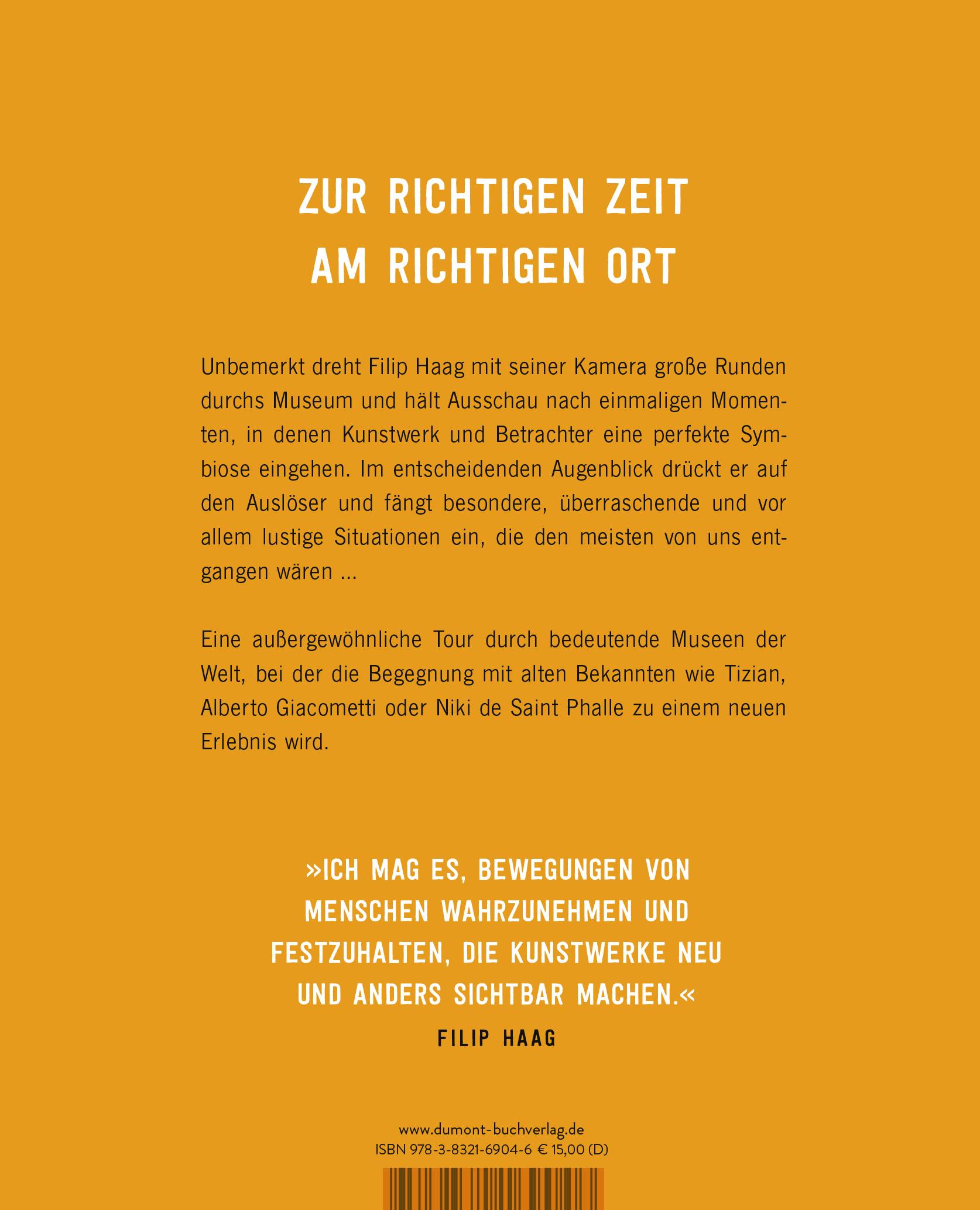 Rückseitencover Die Kunst des Augenblicks