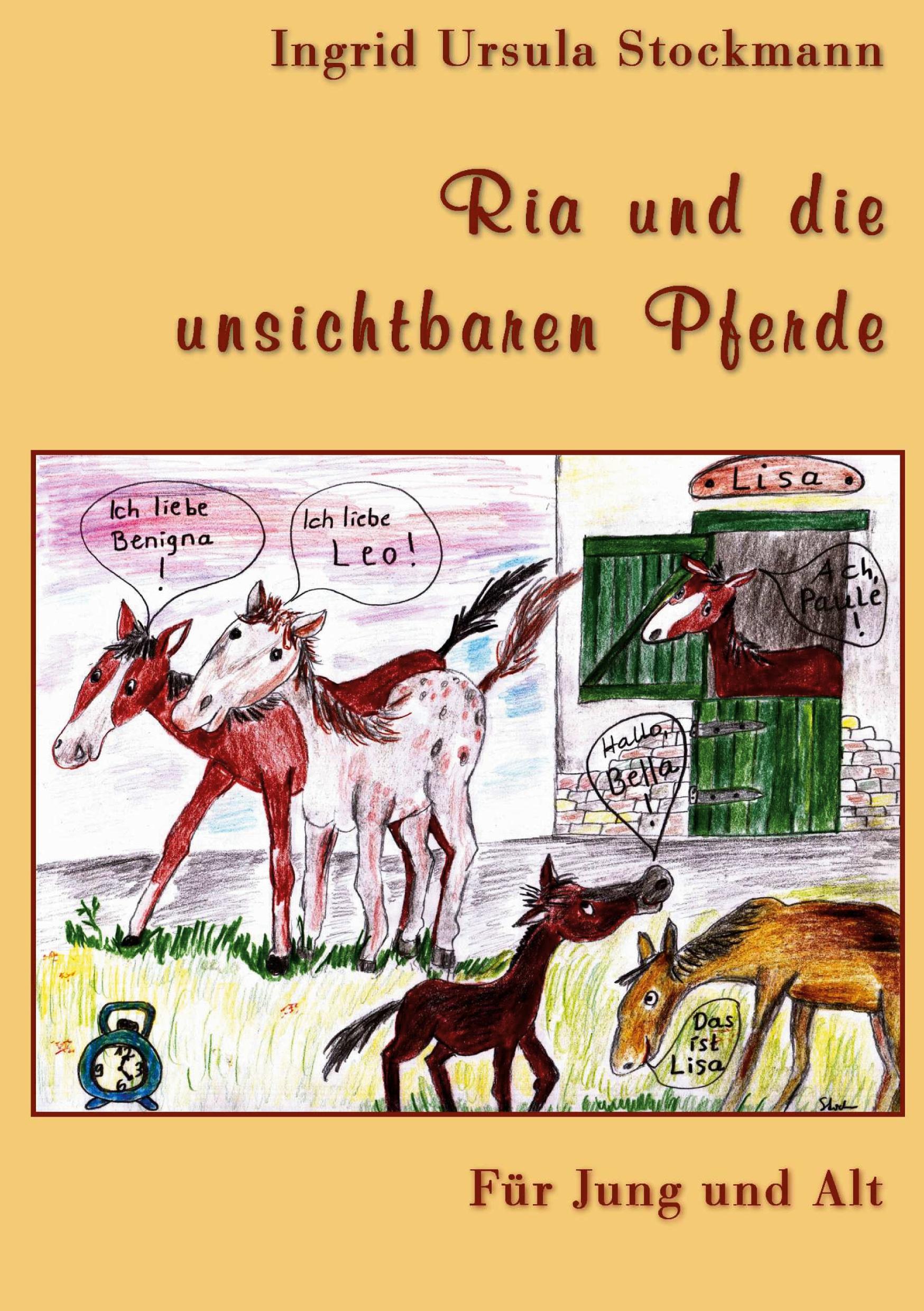 Vorderes Coverbild Ria und die unsichtbaren Pferde