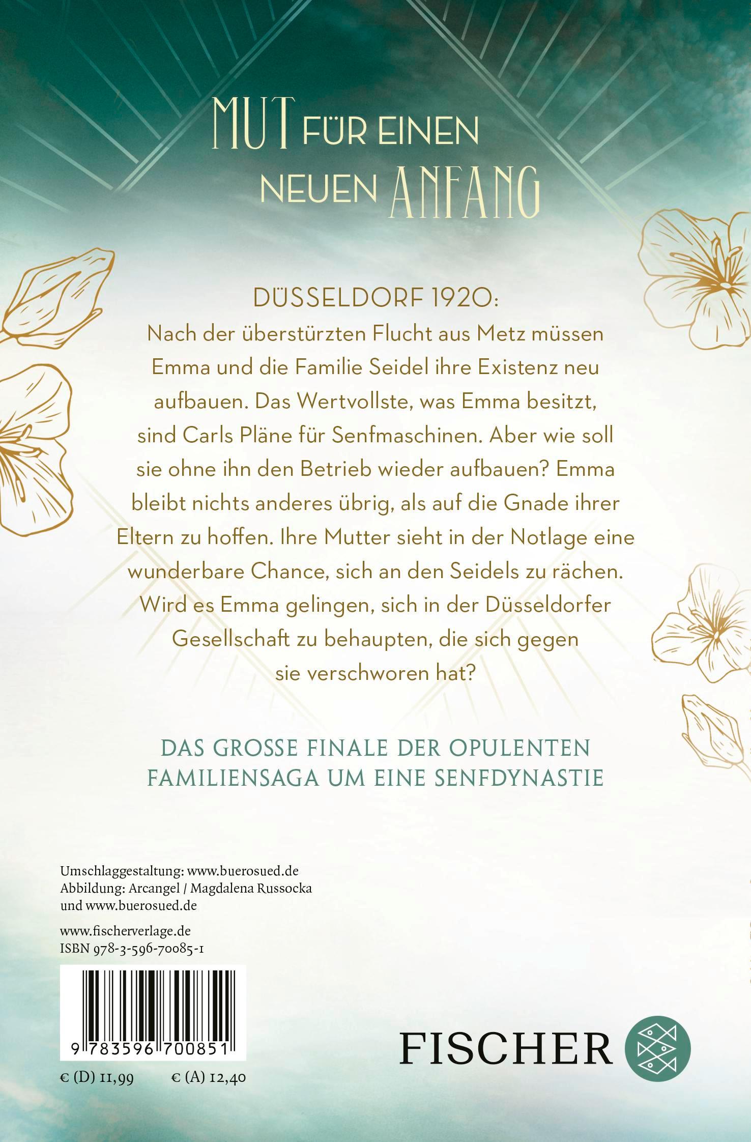 Rückseitencover Die Senfblütensaga - Hoffnung im Herzen