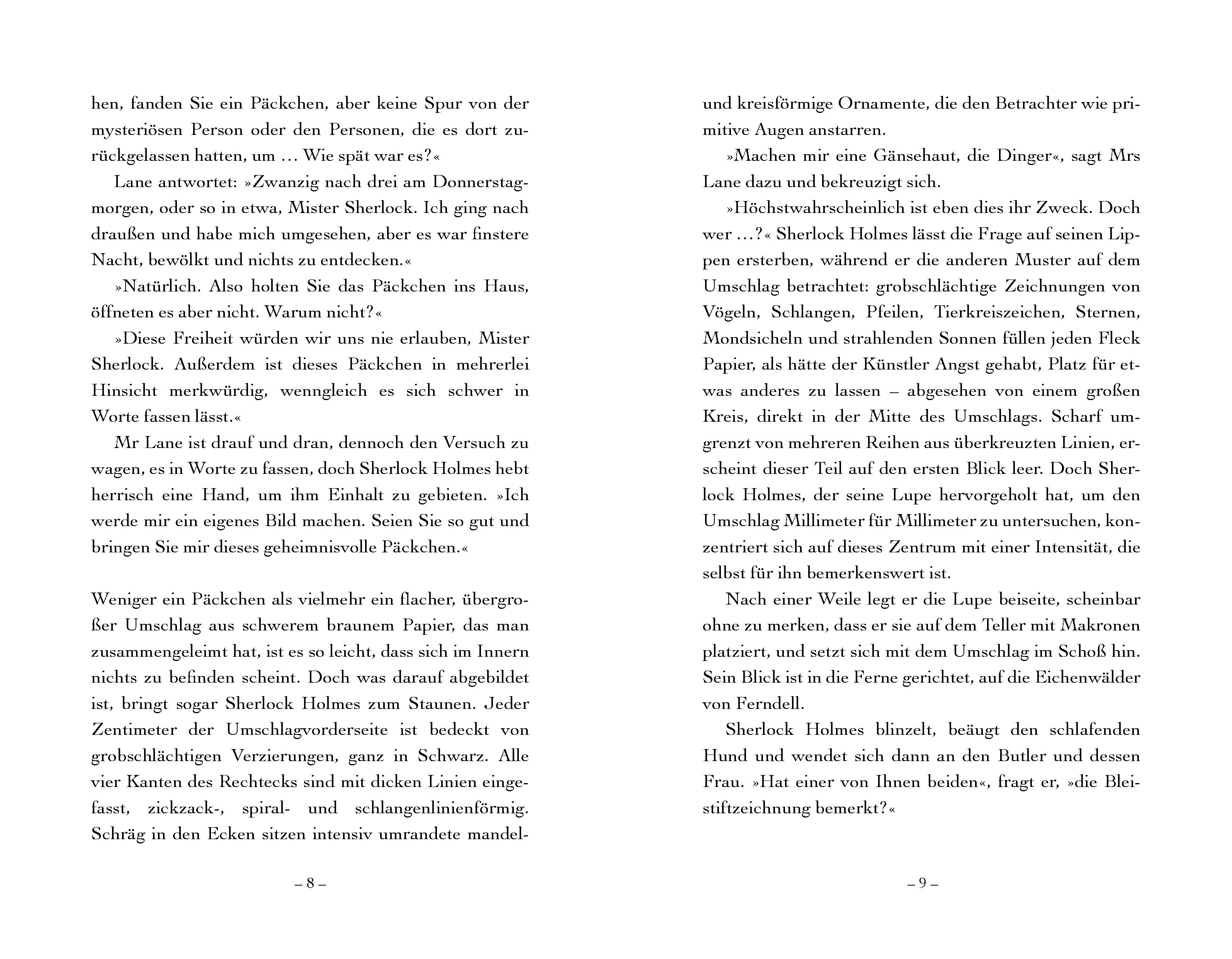 Beispielinhalt (Bild) Der Fall des verschlüsselten Briefes