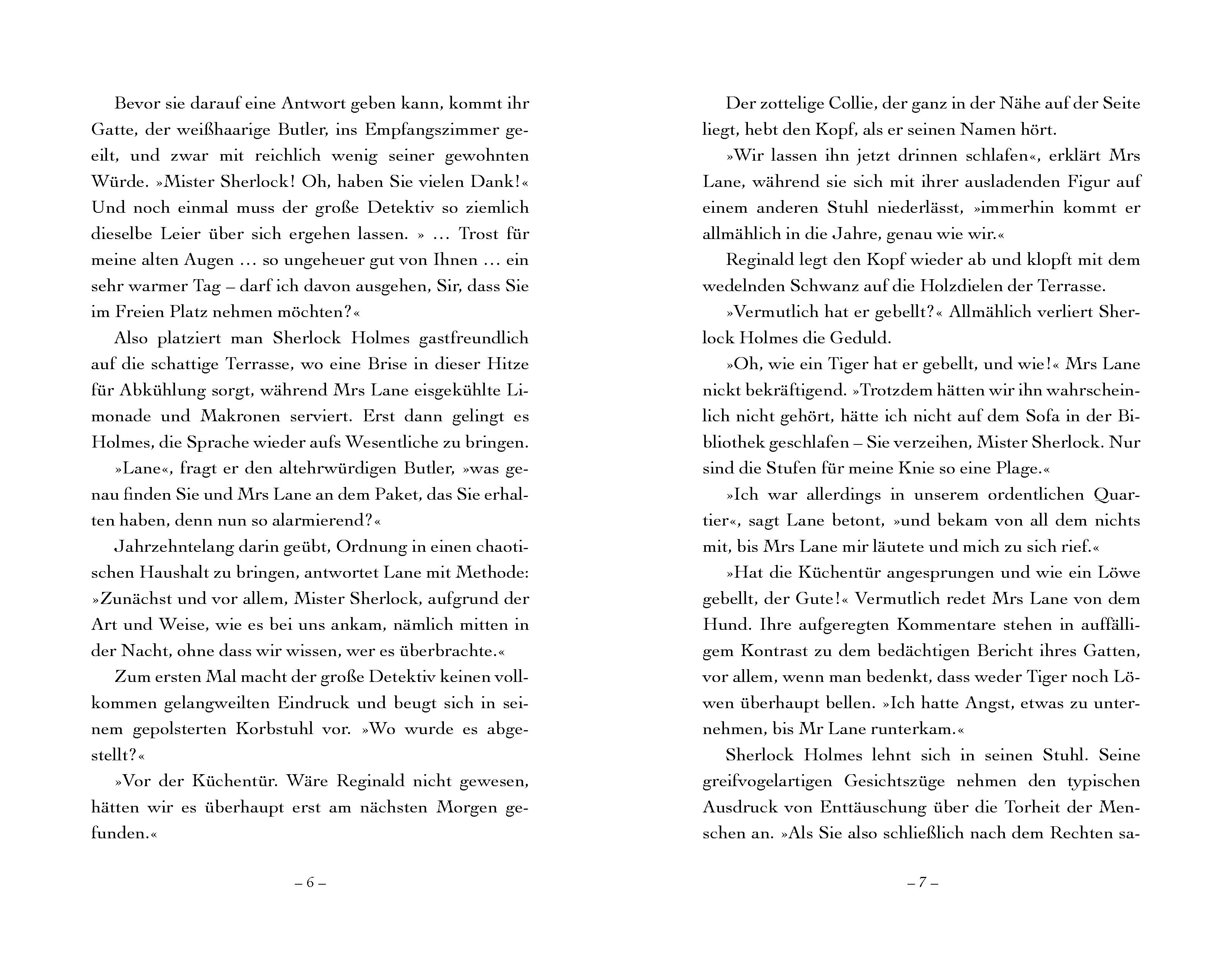 Beispielinhalt (Bild) Der Fall des verschlüsselten Briefes