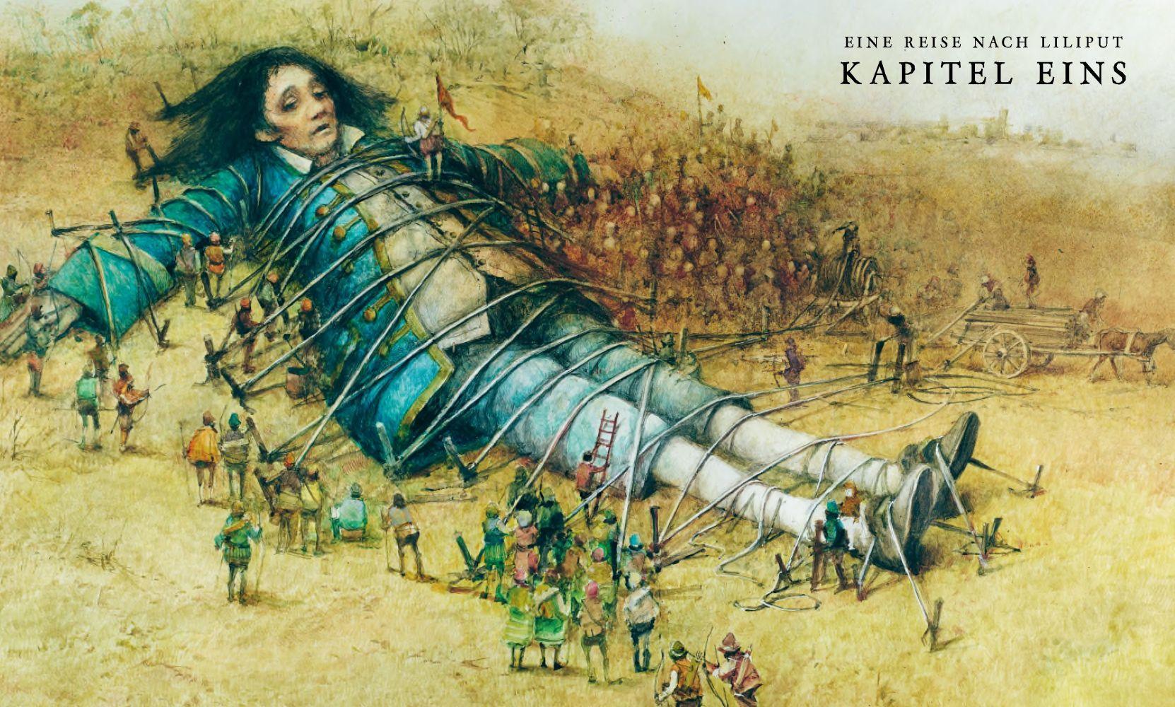 Beispielinhalt (Bild) Gullivers Reisen
