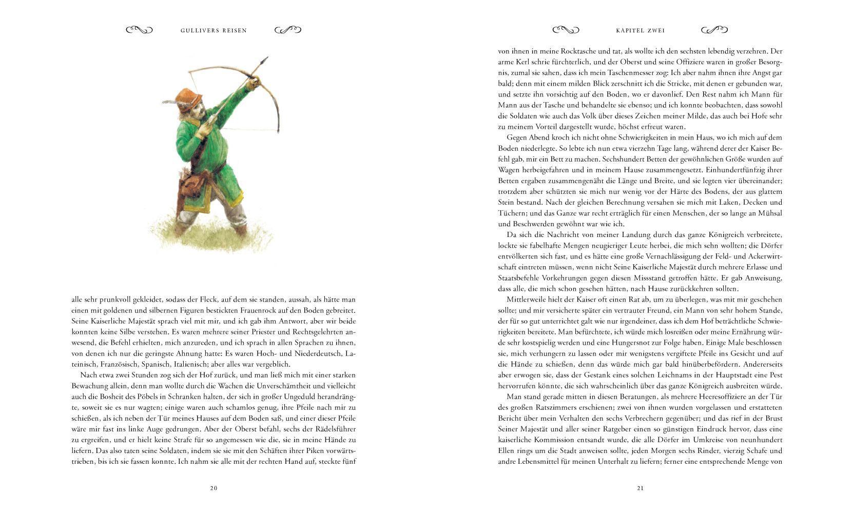 Beispielinhalt (Bild) Gullivers Reisen