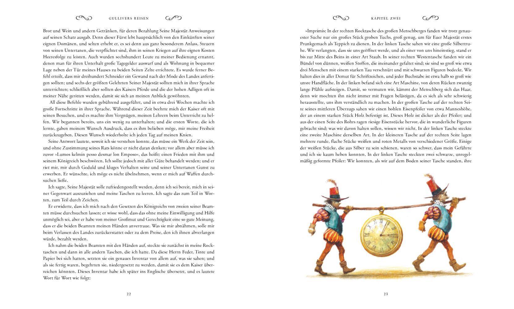 Beispielinhalt (Bild) Gullivers Reisen