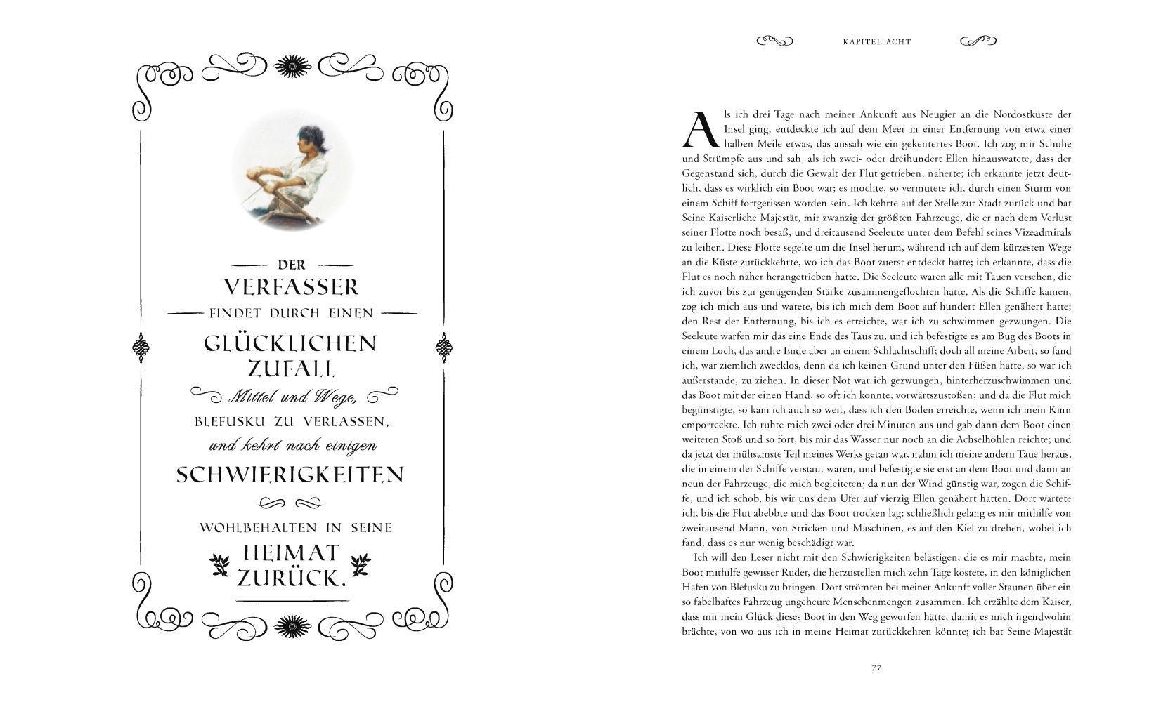 Beispielinhalt (Bild) Gullivers Reisen