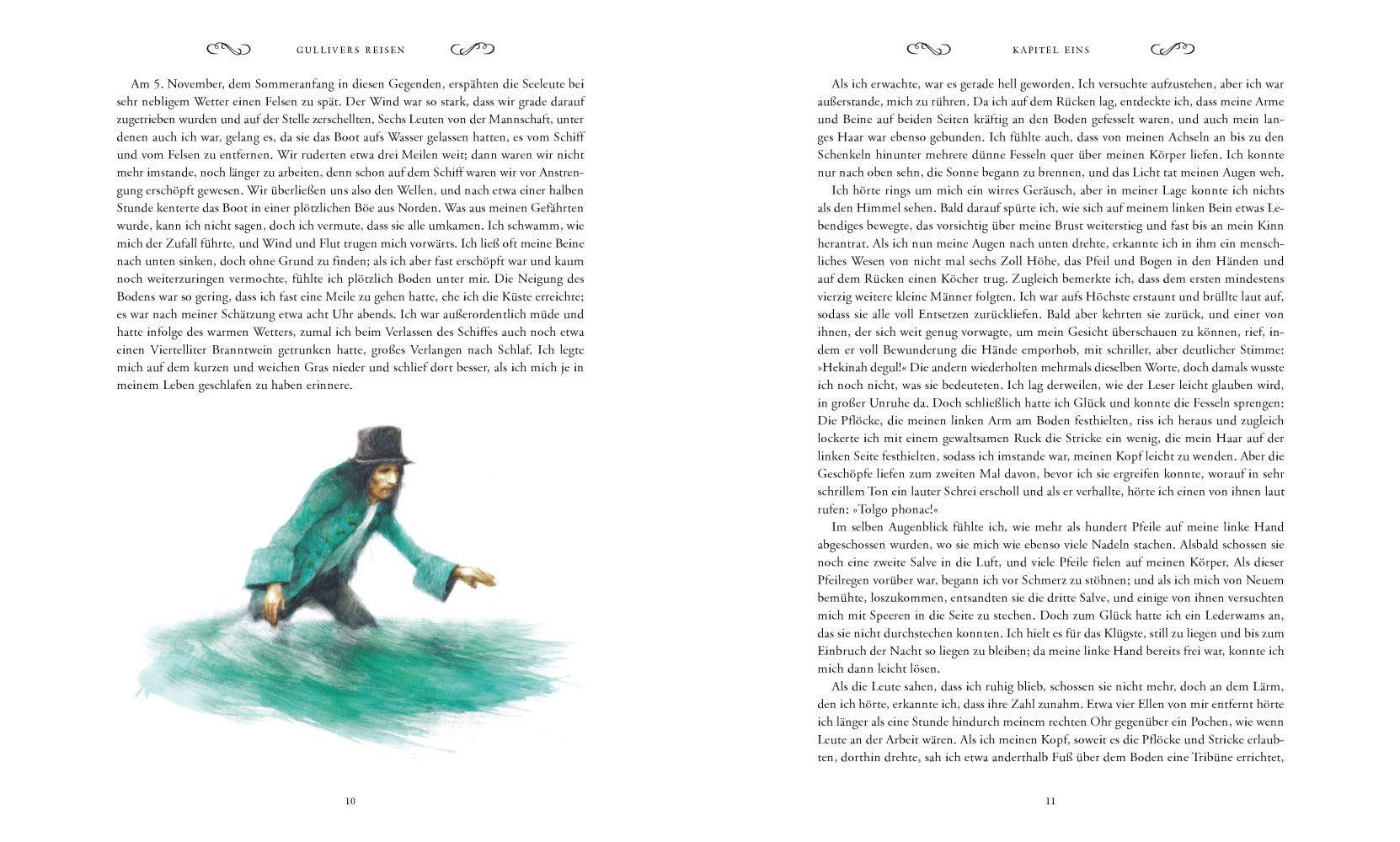 Beispielinhalt (Bild) Gullivers Reisen