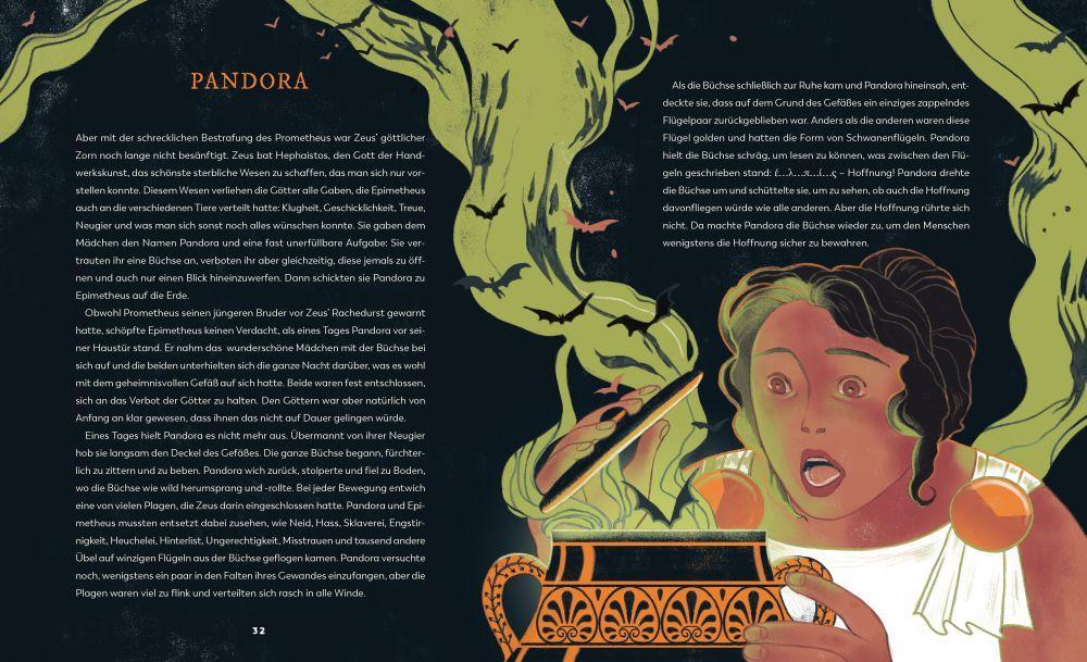 Beispielinhalt (Bild) Eine Reise durch die griechische Mythologie
