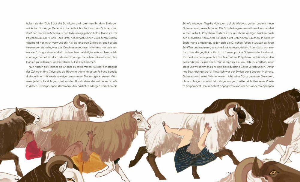 Beispielinhalt (Bild) Eine Reise durch die griechische Mythologie