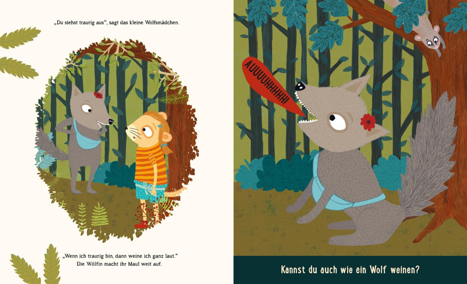 Beispielinhalt (Bild) Wenn ich traurig bin