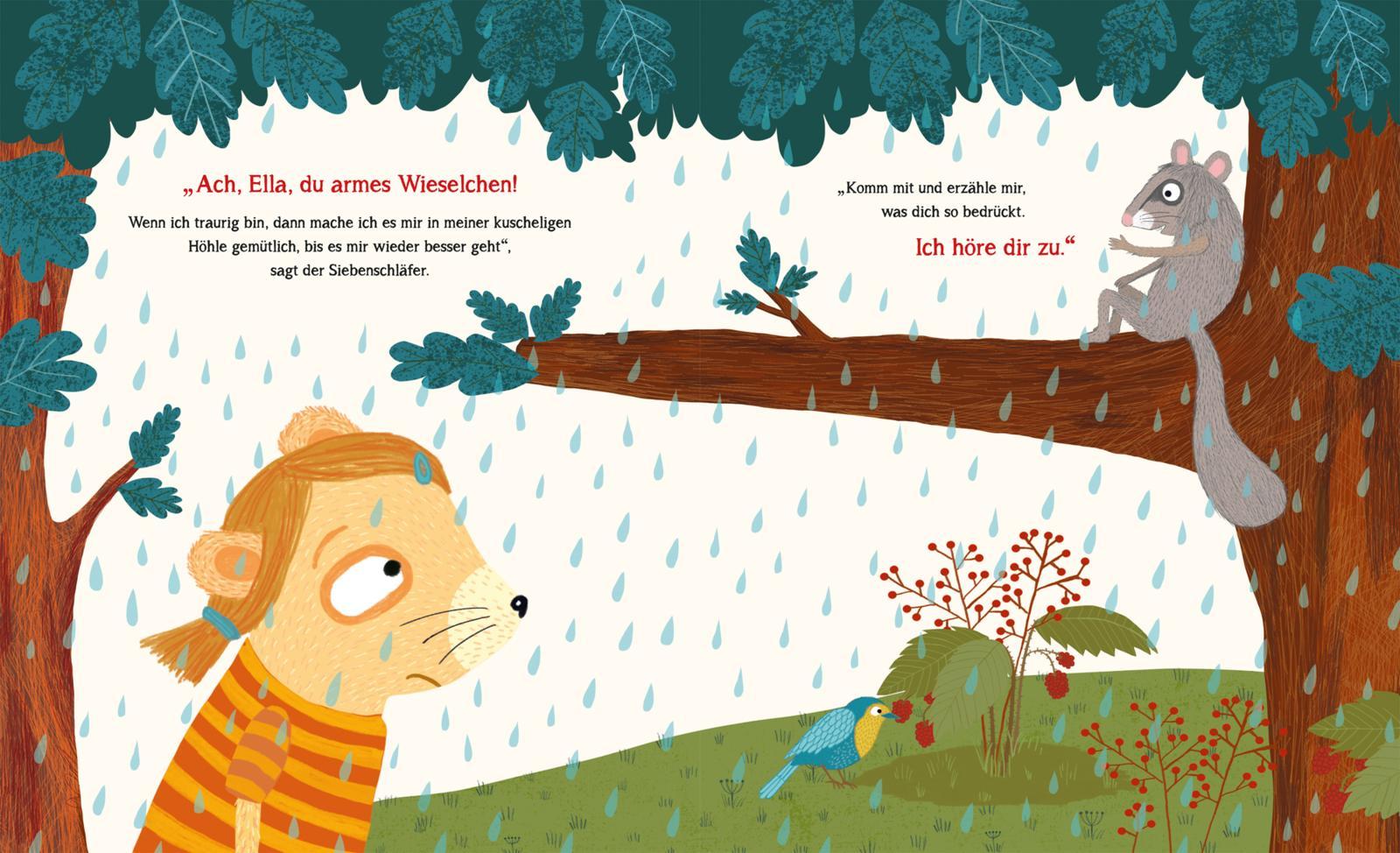 Beispielinhalt (Bild) Wenn ich traurig bin