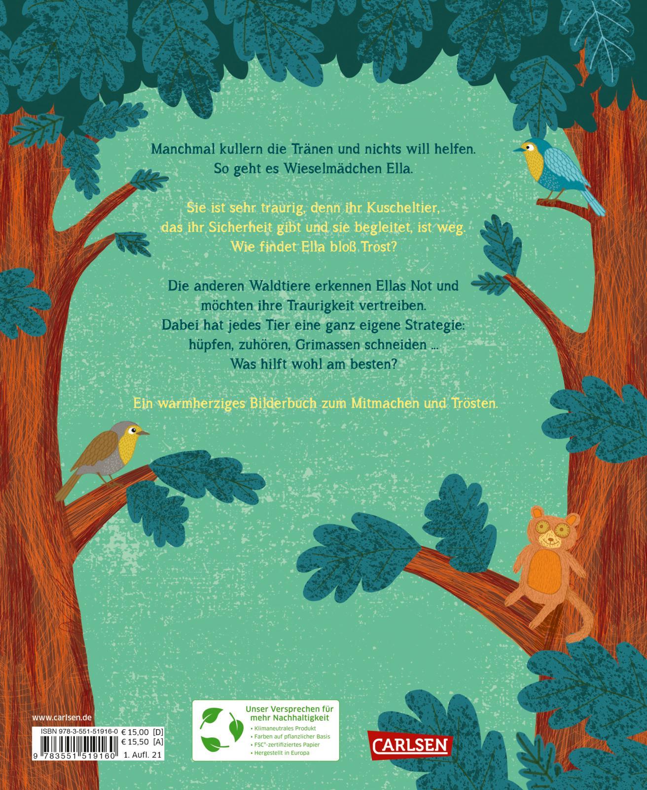 Rückseitencover Wenn ich traurig bin