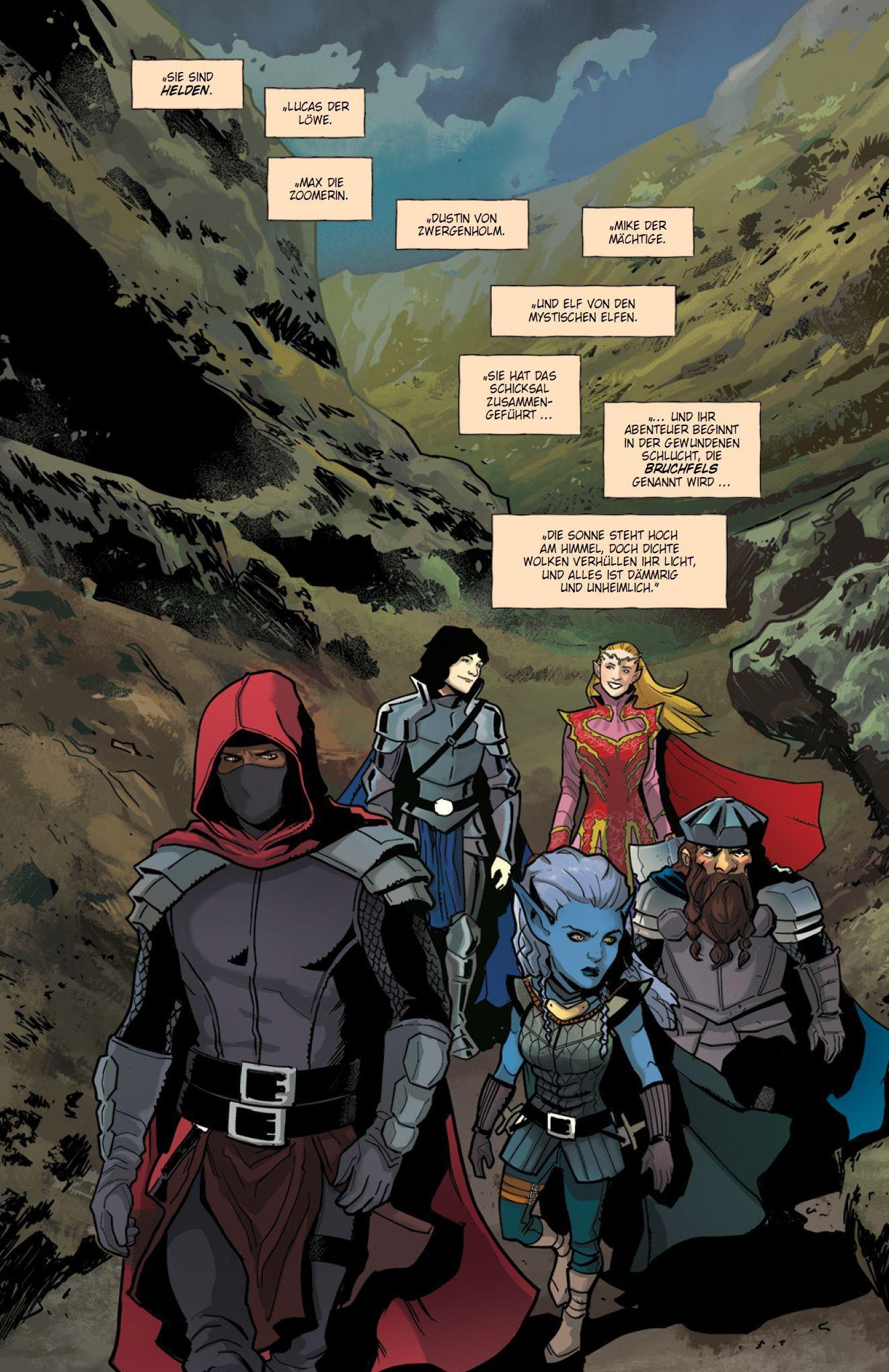 Beispielinhalt (Bild) Stranger Things und Dungeons & Dragons