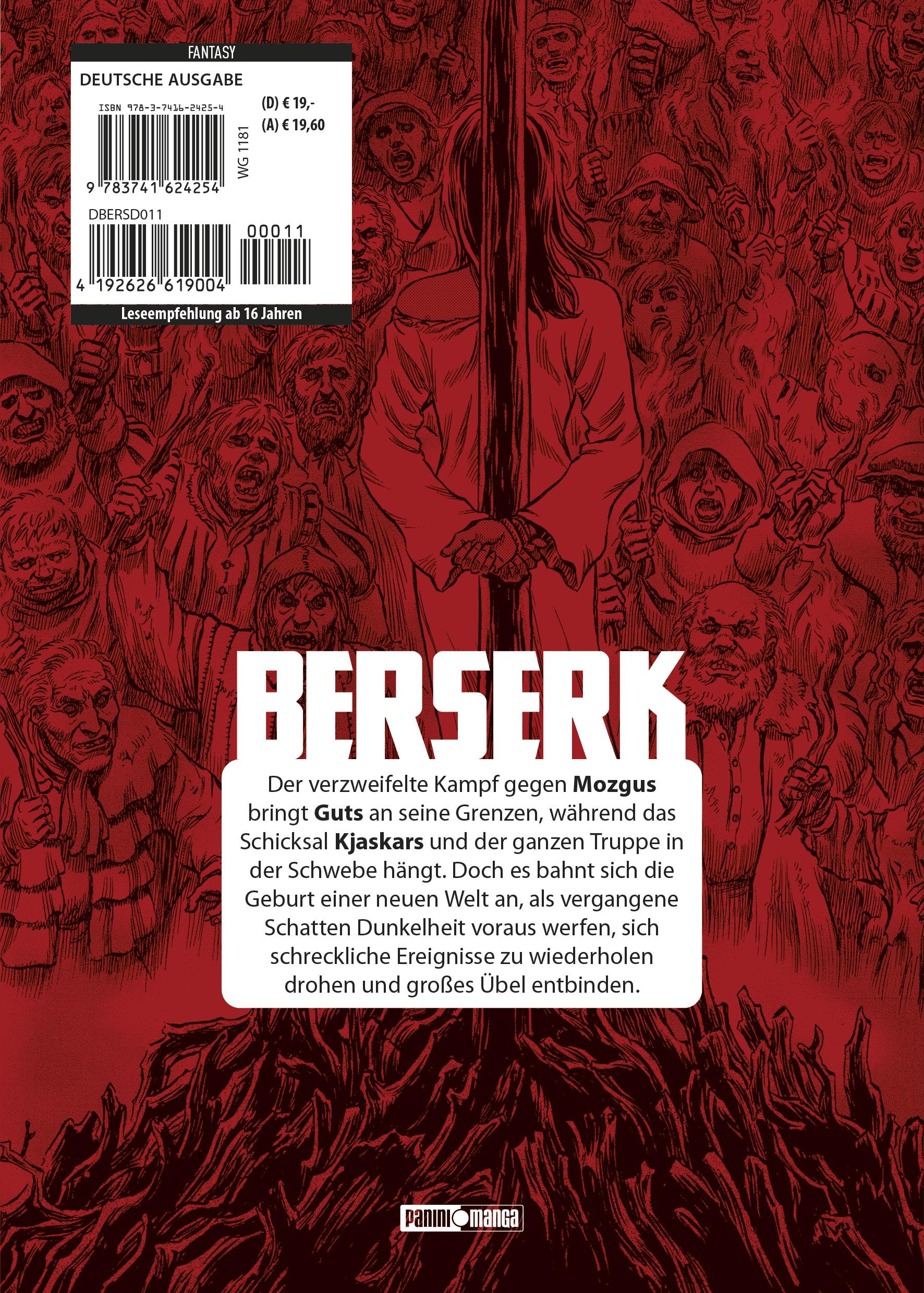 Rückseitencover Berserk: Ultimative Edition 11