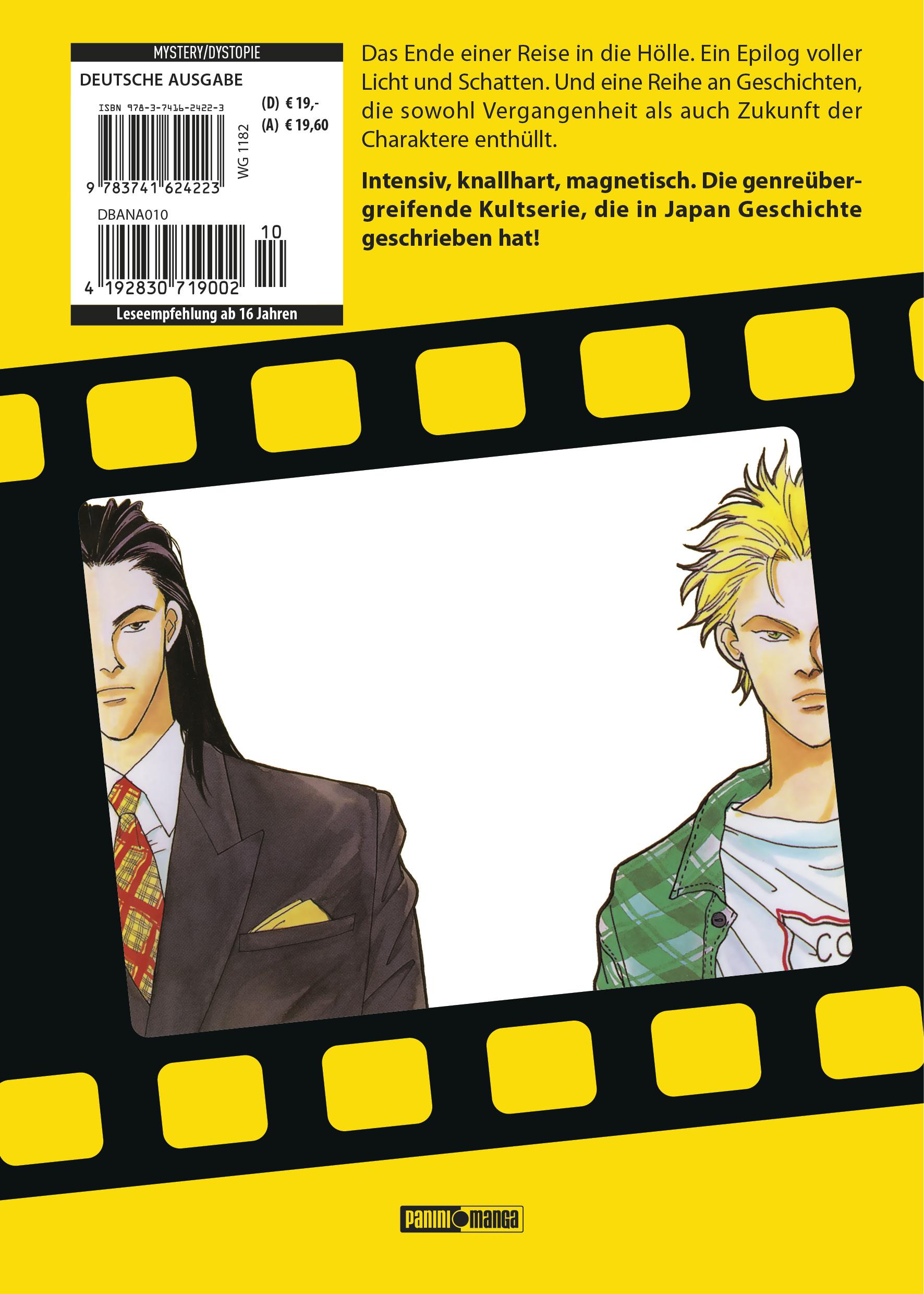 Rückseitencover Banana Fish: Ultimative Edition 10