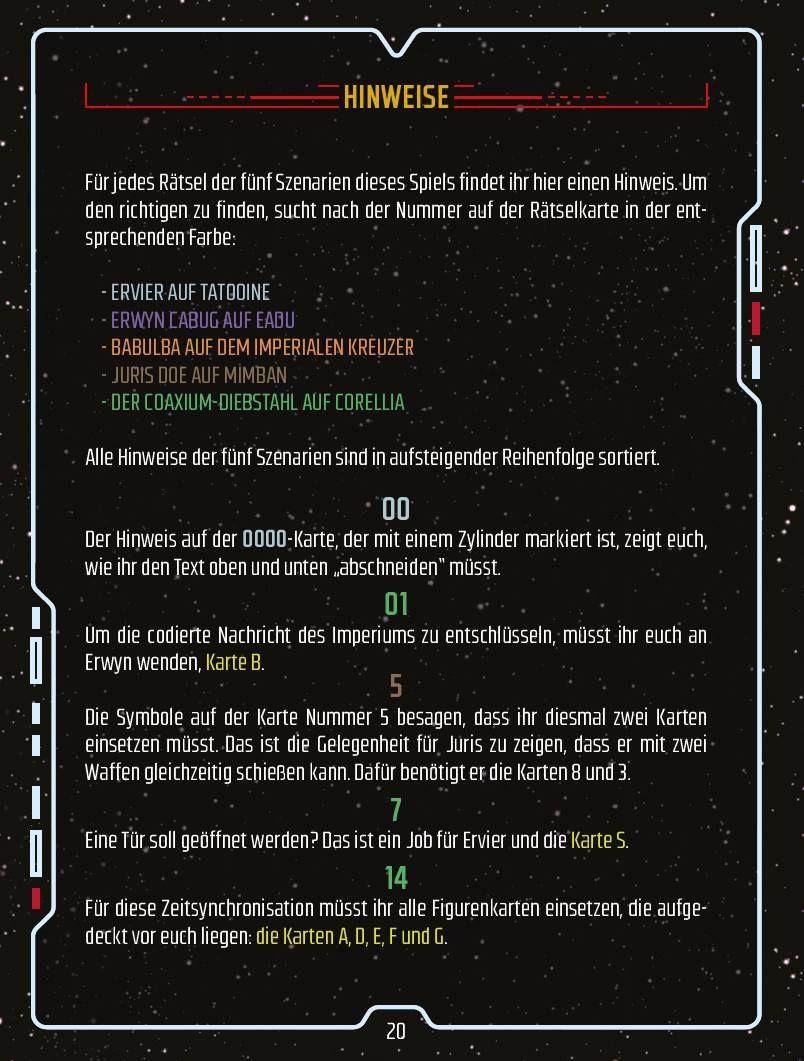 Beispielinhalt (Bild) Escape Game: Star Wars