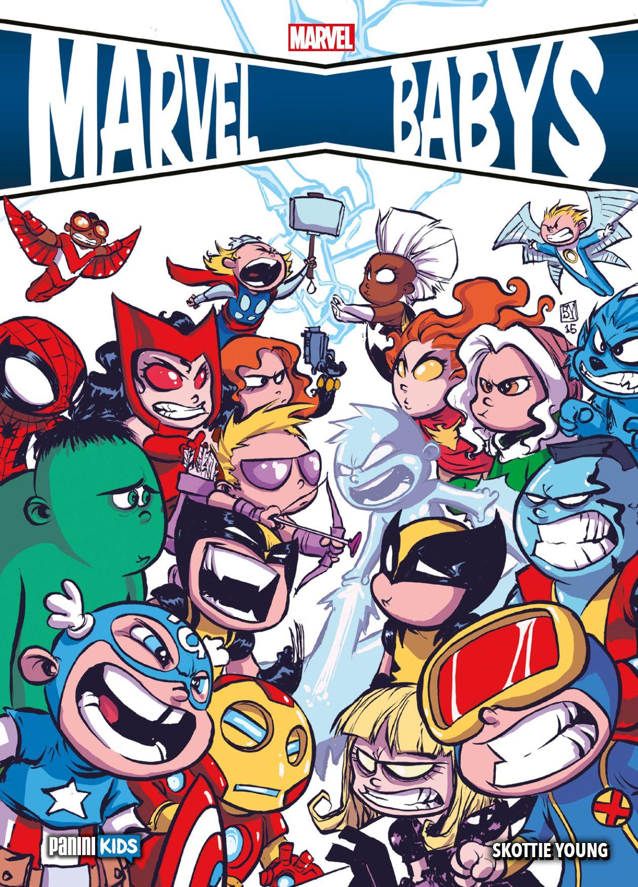 Vorderes Coverbild Marvel Babys