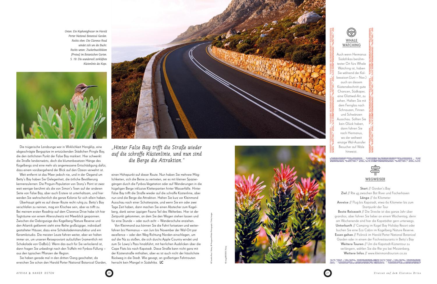 Beispielinhalt (Bild) Lonely Planet Bildband Legendäre Roadtrips