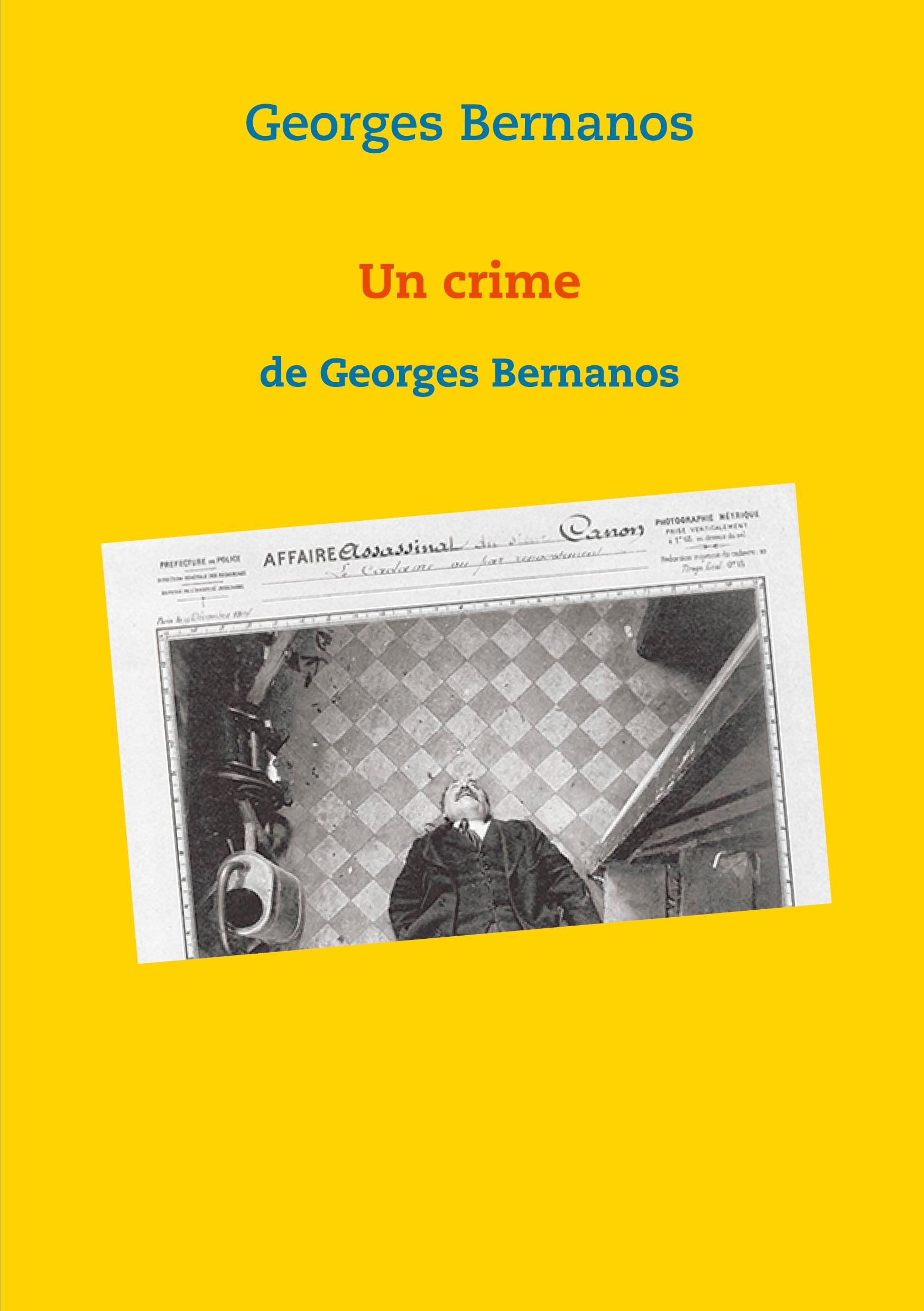Vorderes Coverbild Un crime