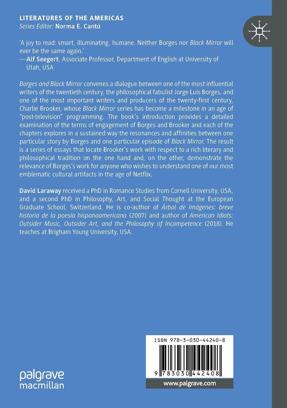 Rückseitencover Borges and Black Mirror