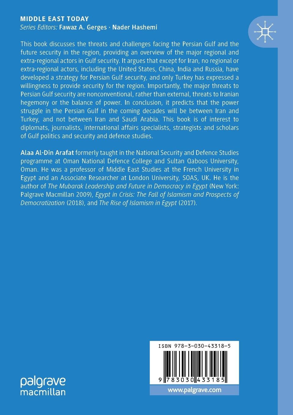 Rückseitencover Regional and International Powers in the Gulf Security