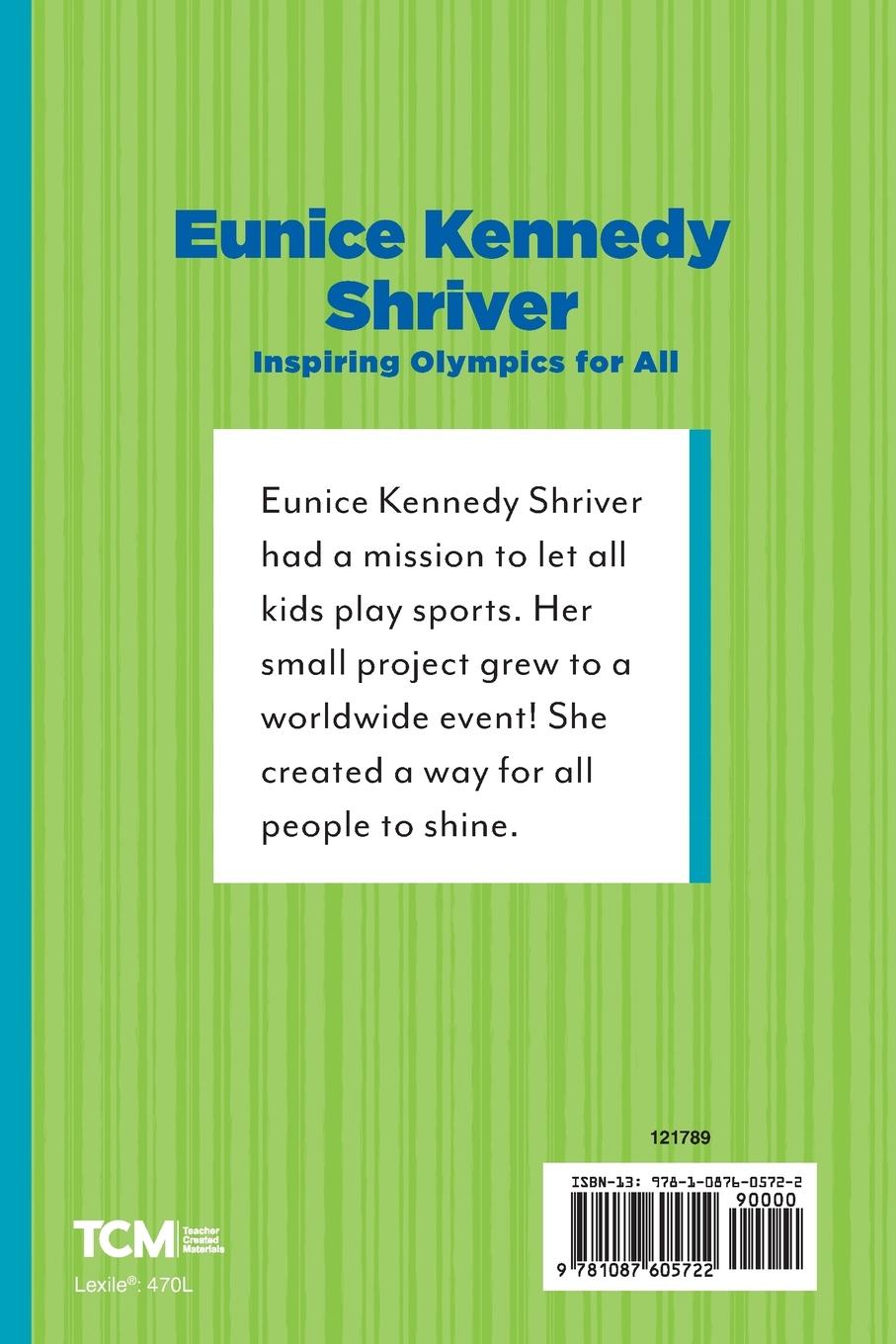 Rückseitencover Eunice Kennedy Shriver