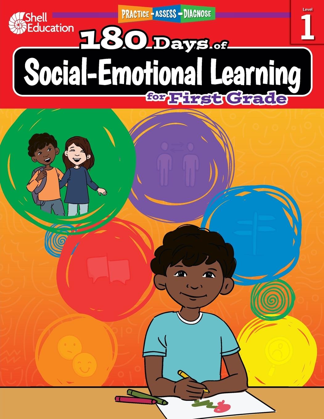 Vorderes Coverbild 180 Days of Social-Emotional Learning for First Grade
