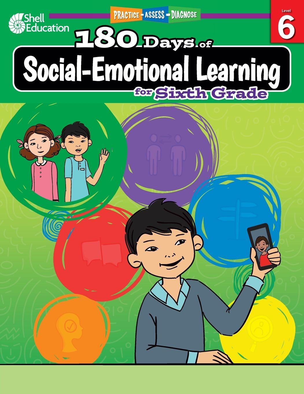 Vorderes Coverbild 180 Days of Social-Emotional Learning for Sixth Grade