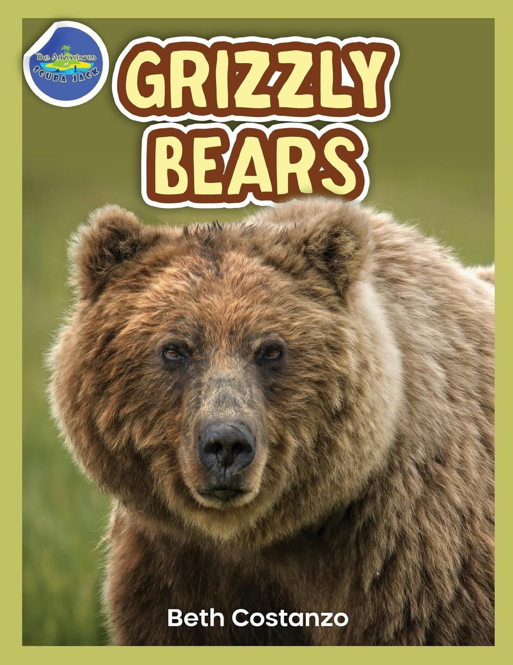 Vorderes Coverbild Grizzly Bear Activity Workbook ages 4-8