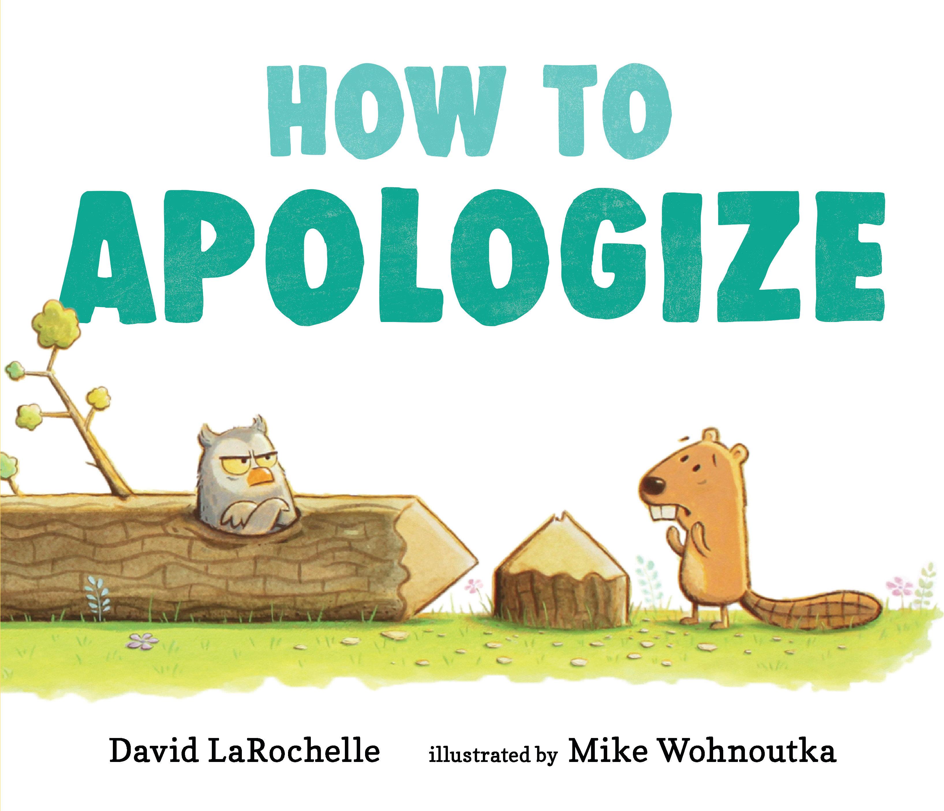 Vorderes Coverbild How to Apologize