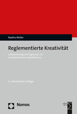 Vorderes Coverbild Reglementierte Kreativität