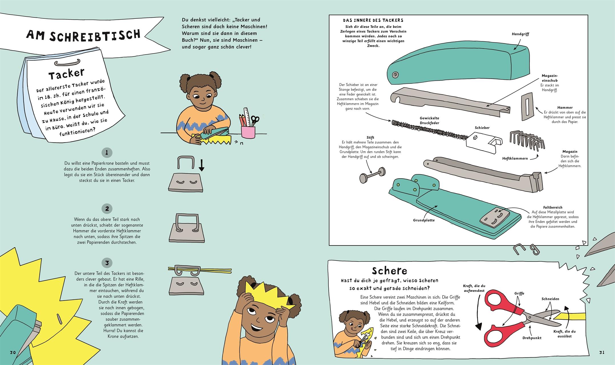Beispielinhalt (Bild) Wie toastet der Toaster das Brot?