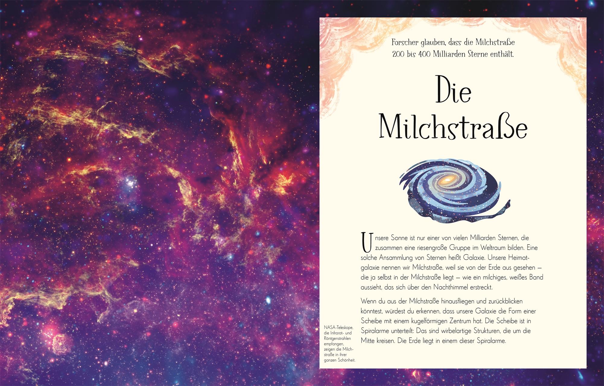 Beispielinhalt (Bild) Wundervolle Welt der Sterne