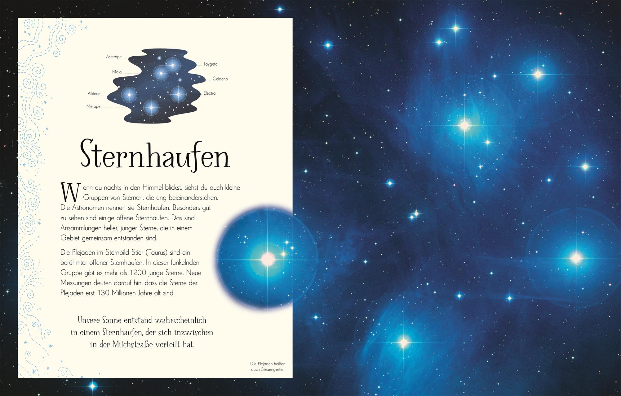 Beispielinhalt (Bild) Wundervolle Welt der Sterne