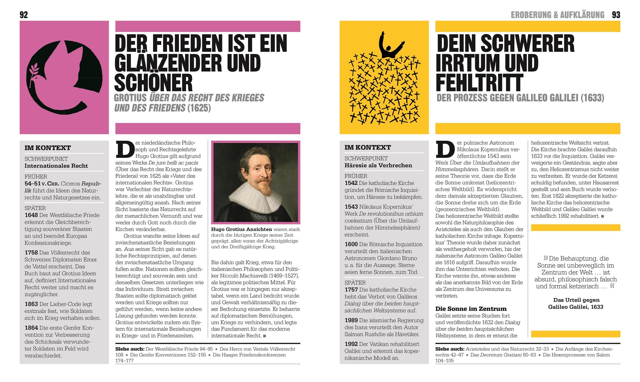 Beispielinhalt (Bild) Big Ideas. Das Buch der Rechtsgeschichte