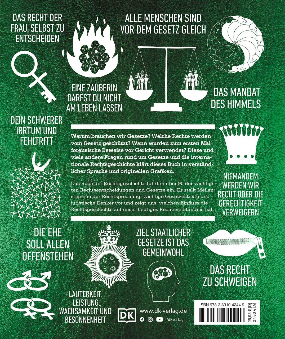 Rückseitencover Big Ideas. Das Buch der Rechtsgeschichte