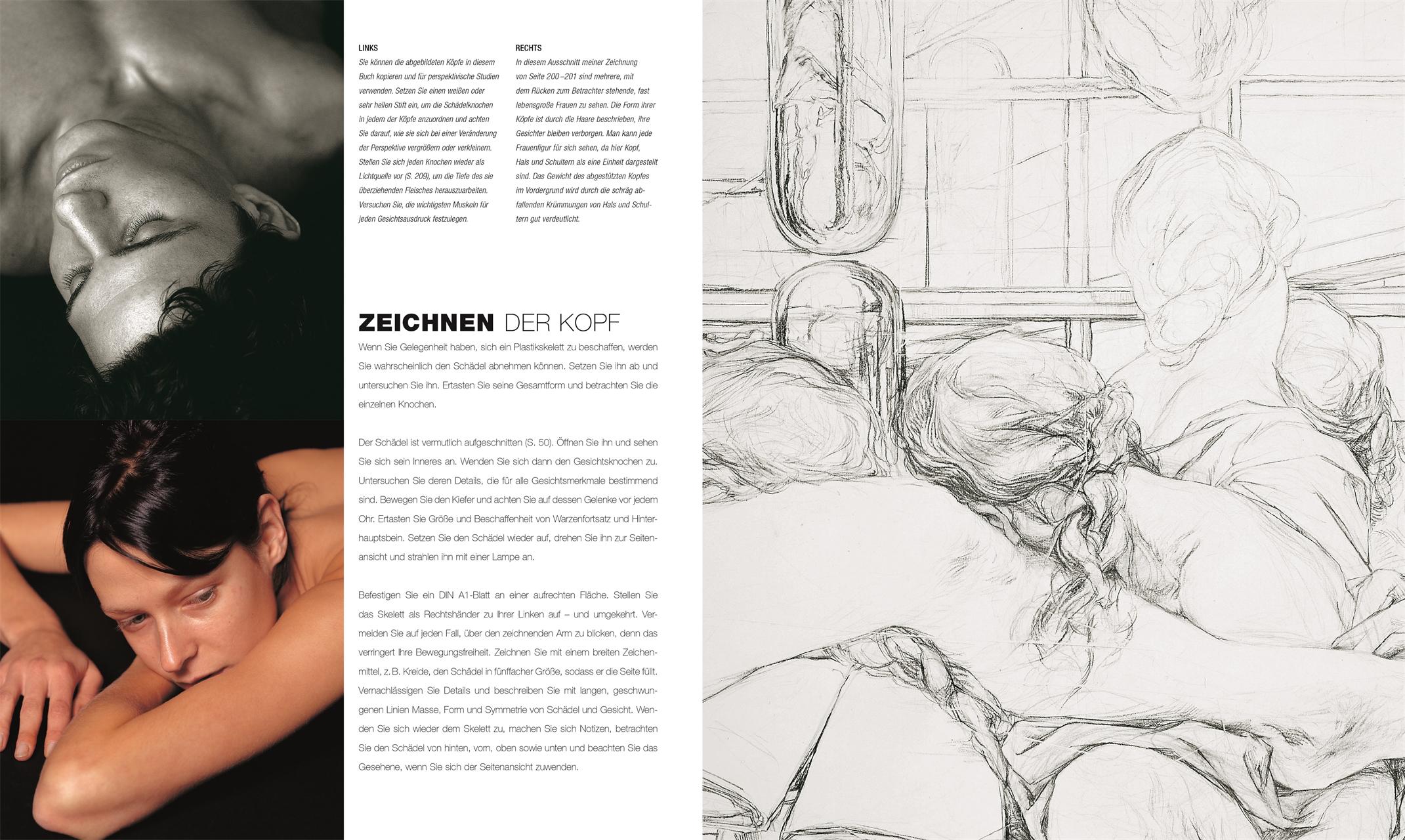 Beispielinhalt (Bild) Anatomie für Künstler