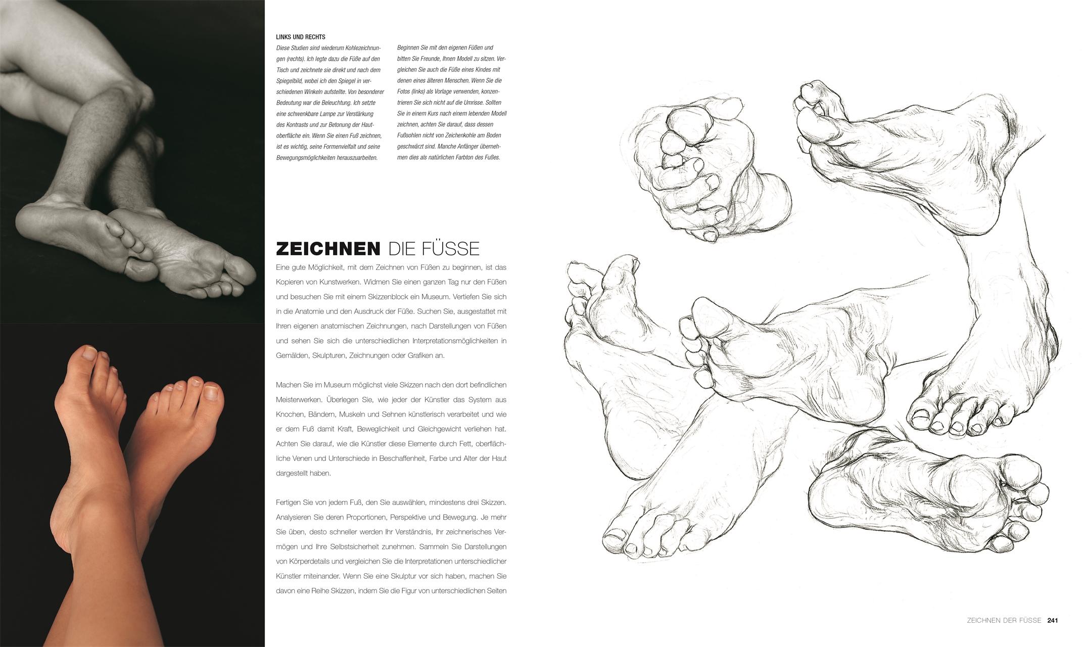 Beispielinhalt (Bild) Anatomie für Künstler