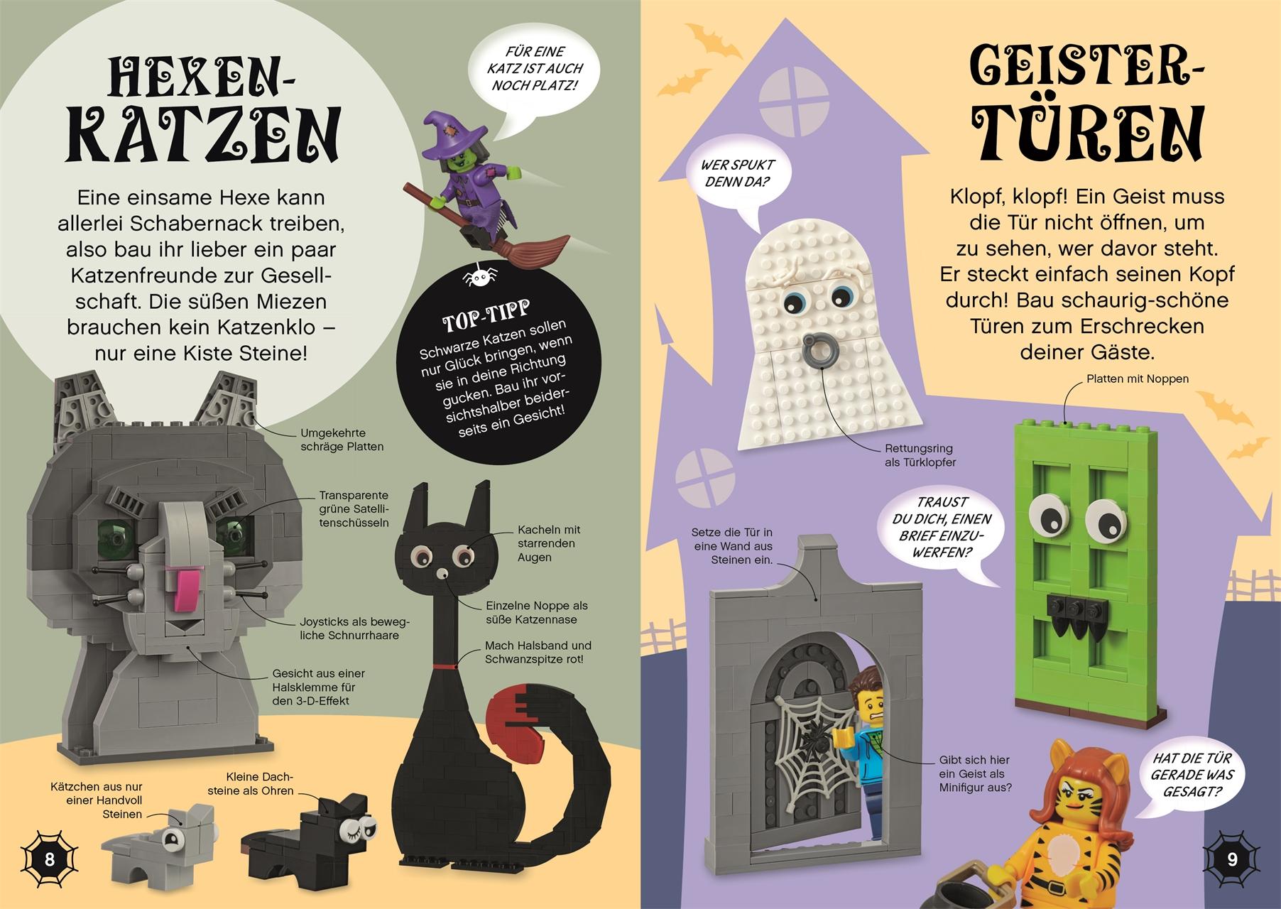 Beispielinhalt (Bild) LEGO® Ideen Geister, Hexen, Gruselwesen