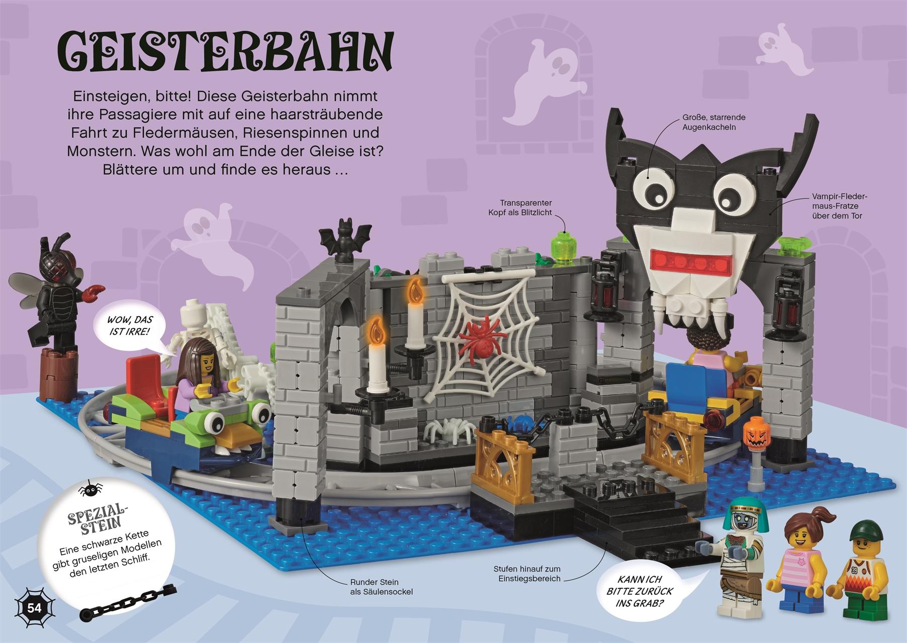 Beispielinhalt (Bild) LEGO® Ideen Geister, Hexen, Gruselwesen