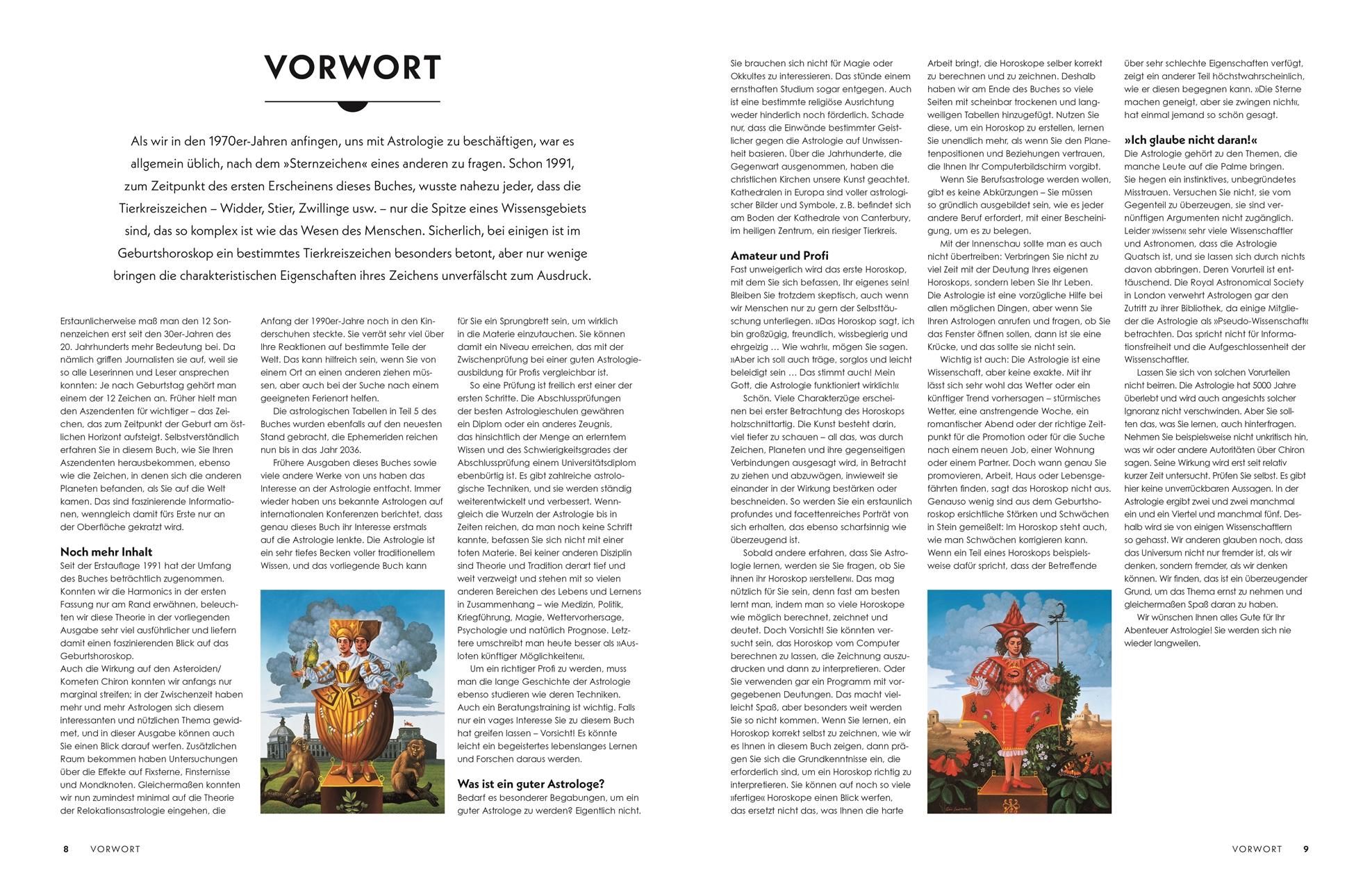 Beispielinhalt (Bild) Parkers Astrologie