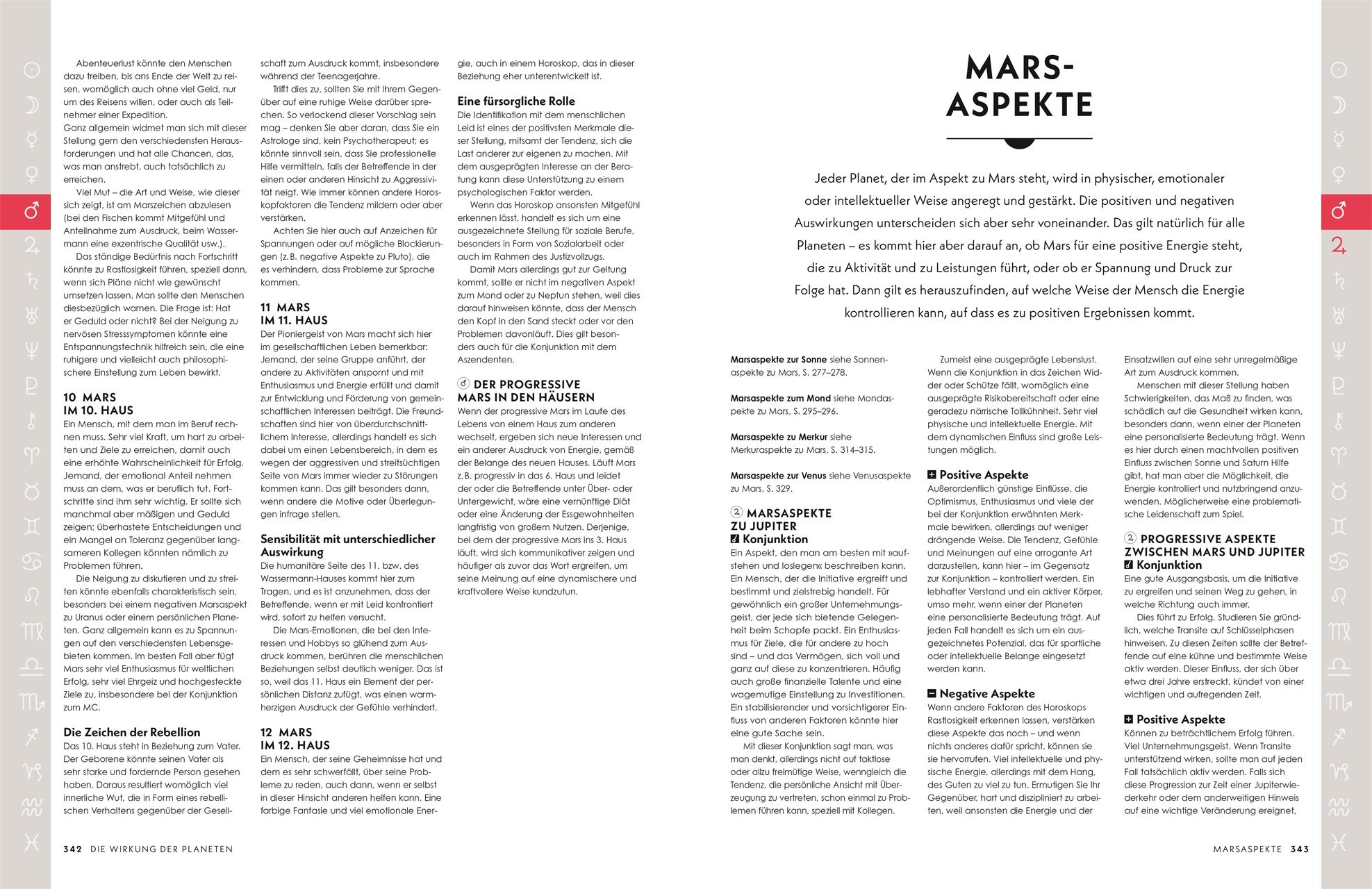 Beispielinhalt (Bild) Parkers Astrologie