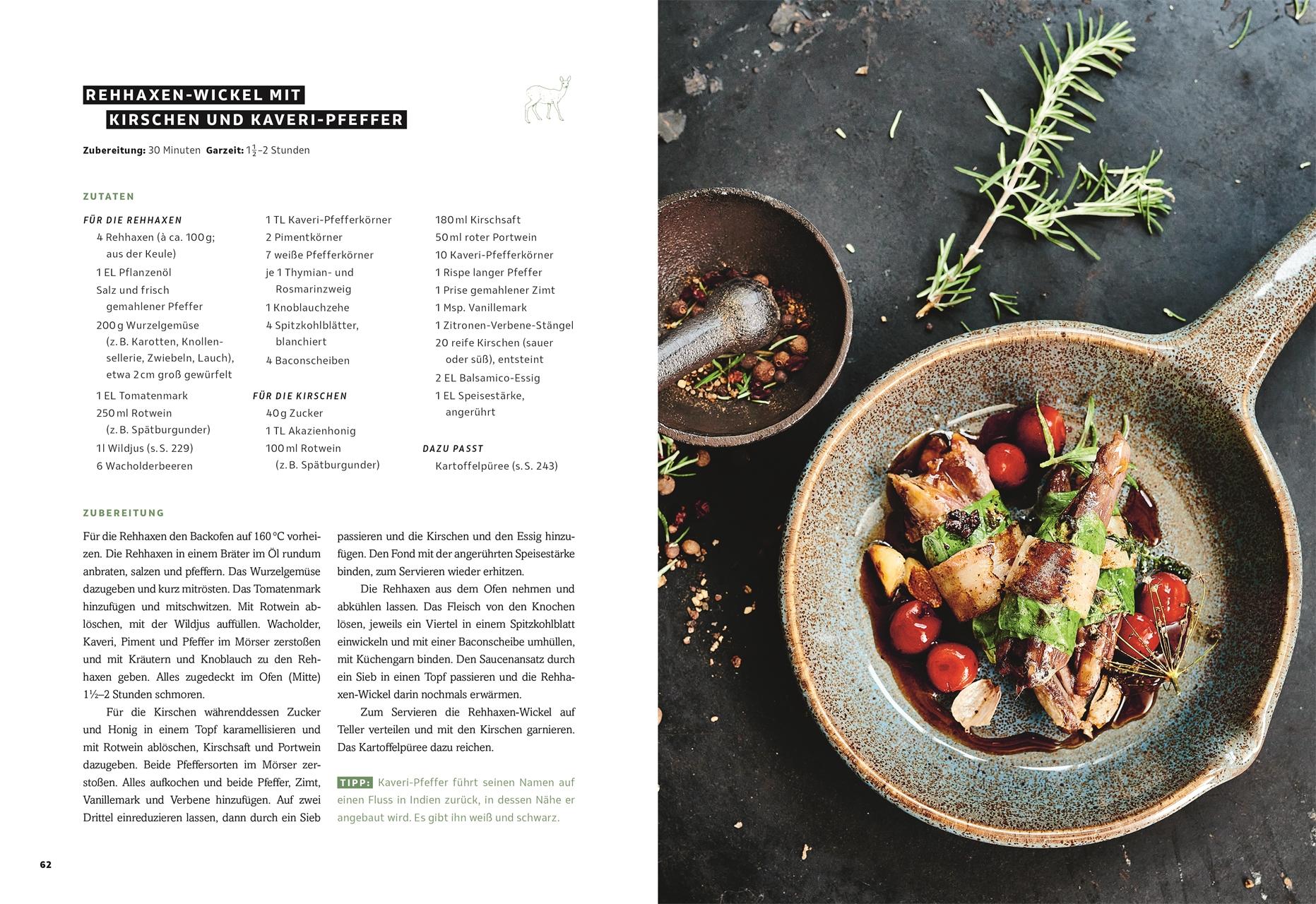 Beispielinhalt (Bild) Wild - Wald - Genuss