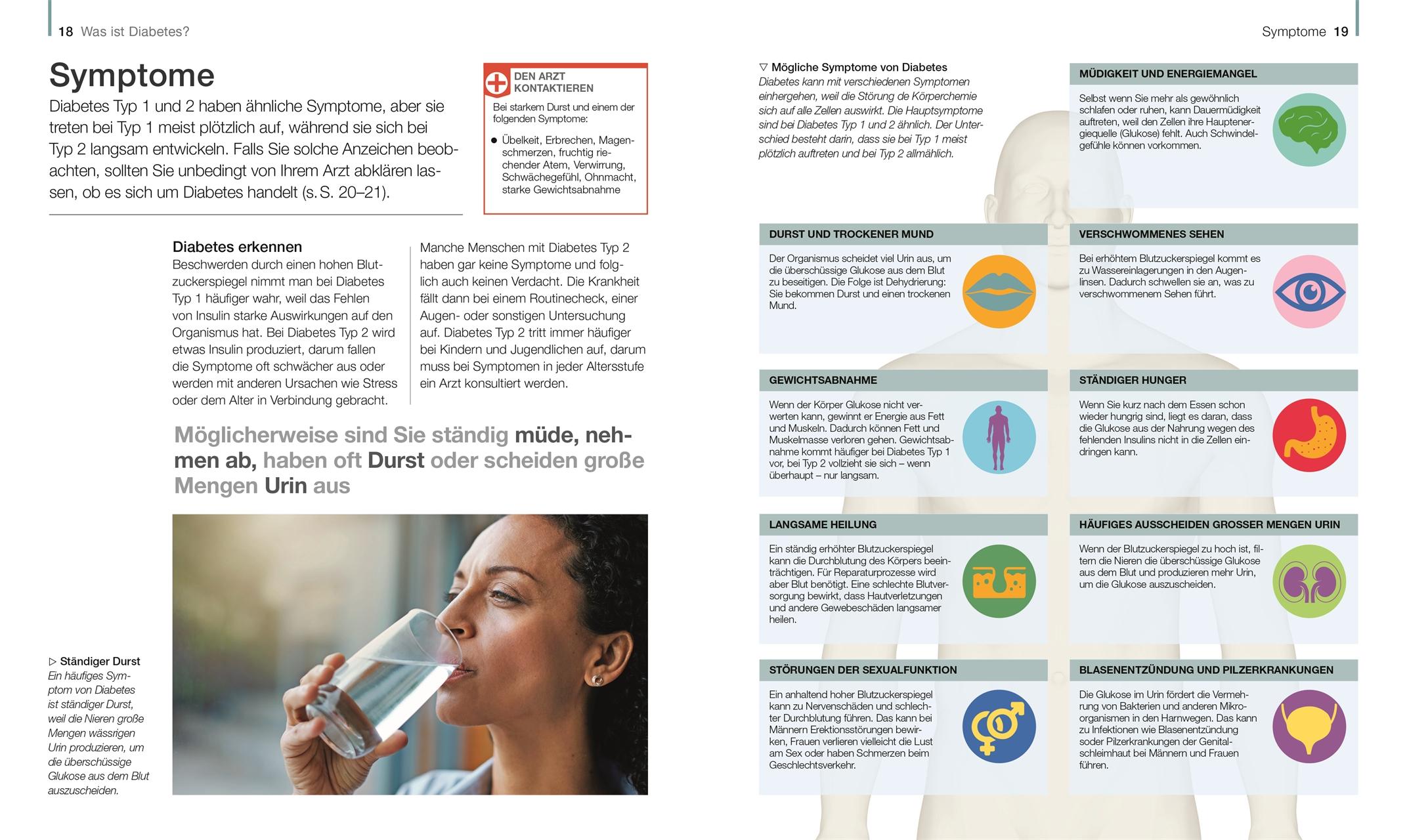 Beispielinhalt (Bild) Diabetes verstehen und die Lebensqualität erhalten