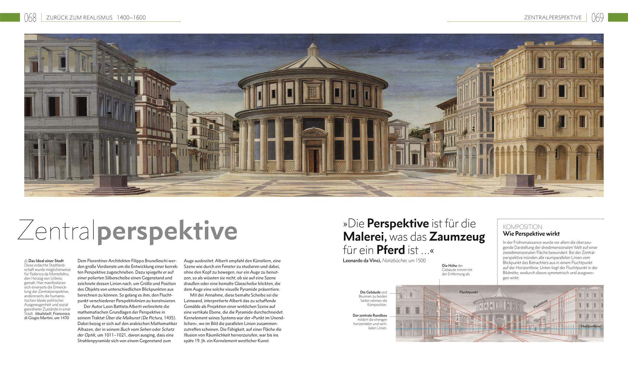 Beispielinhalt (Bild) Die Geschichte der Malerei